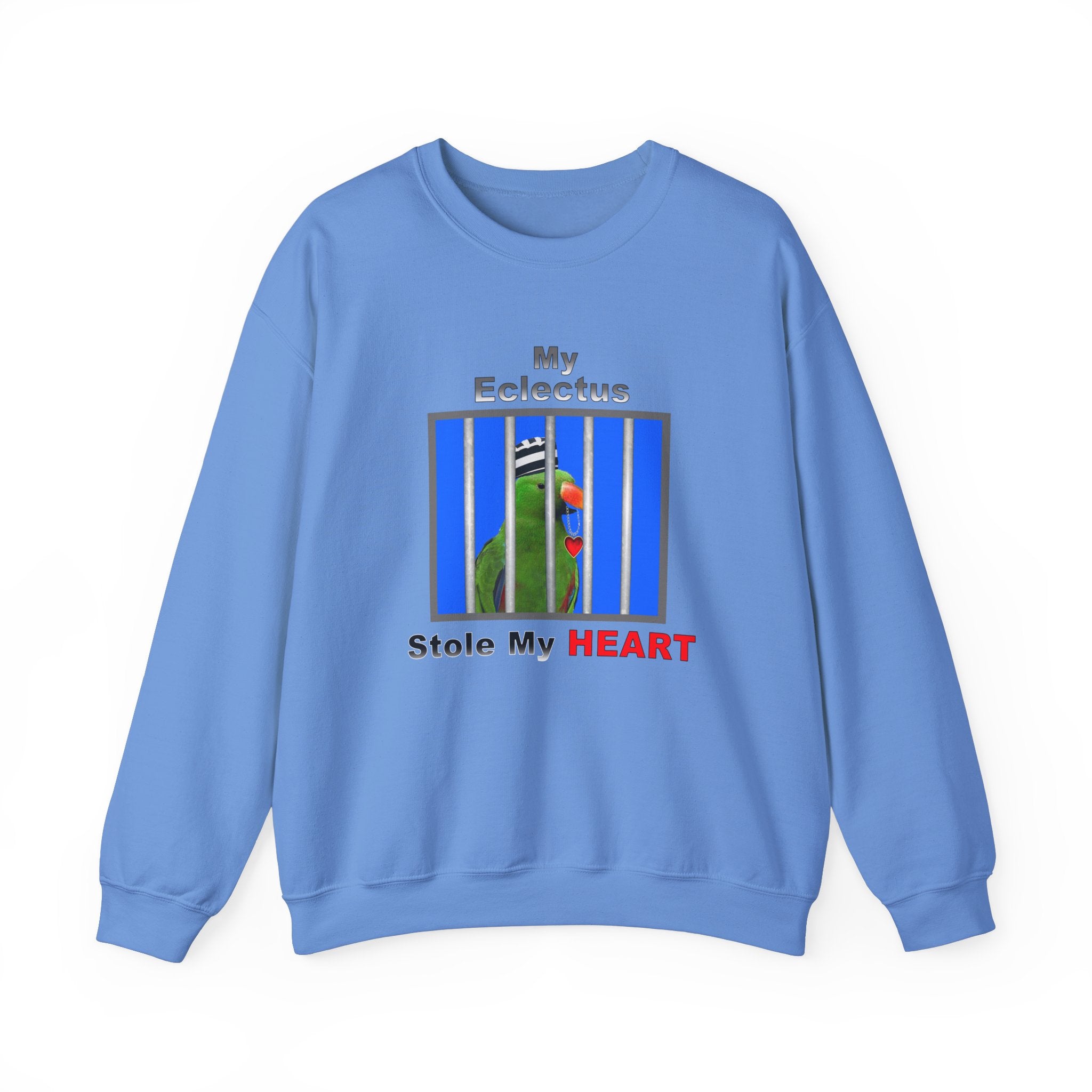 My Green Electus Stole My Heart Sweatshirt