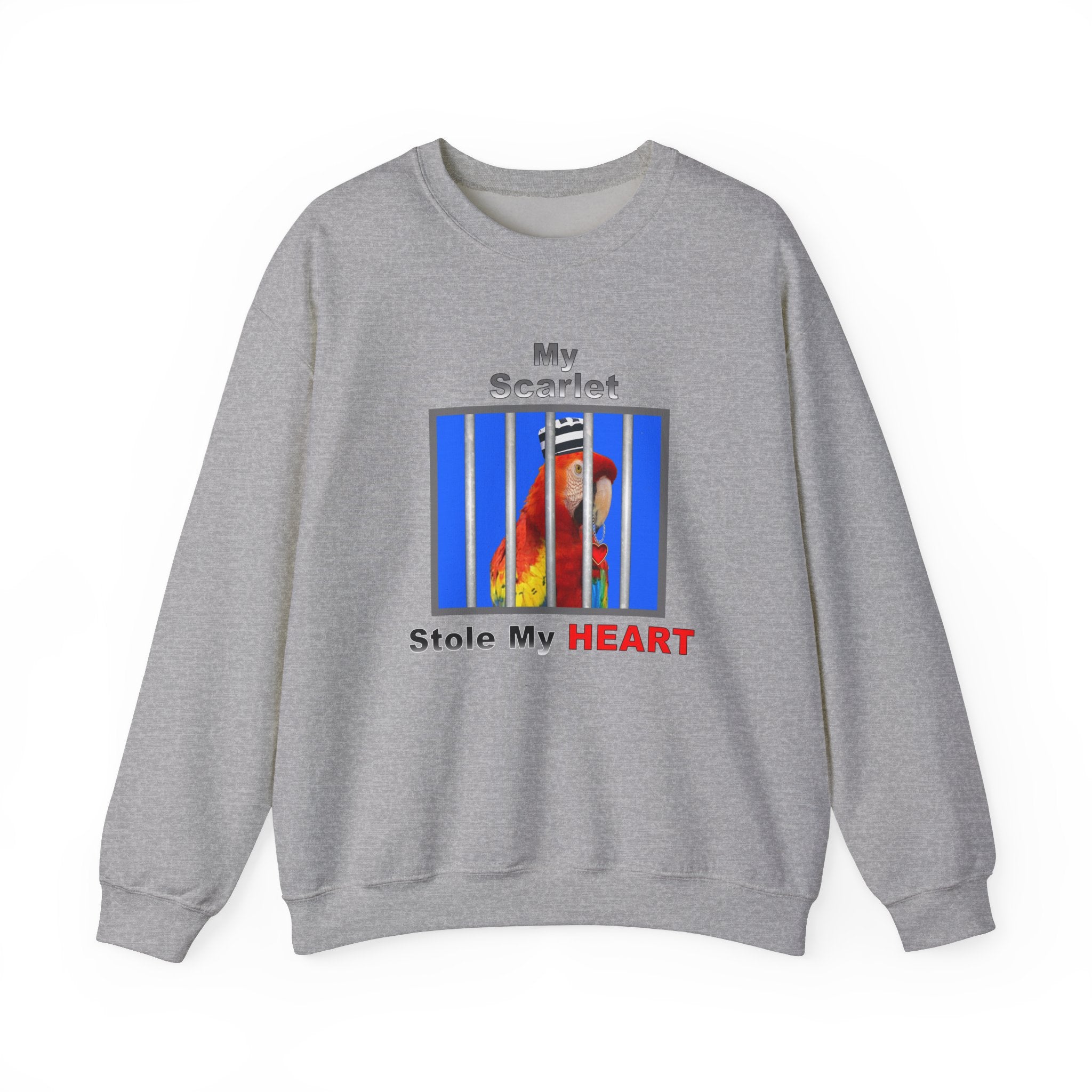 My Scarlet Stole My Heart Jailbird Sweatshirt