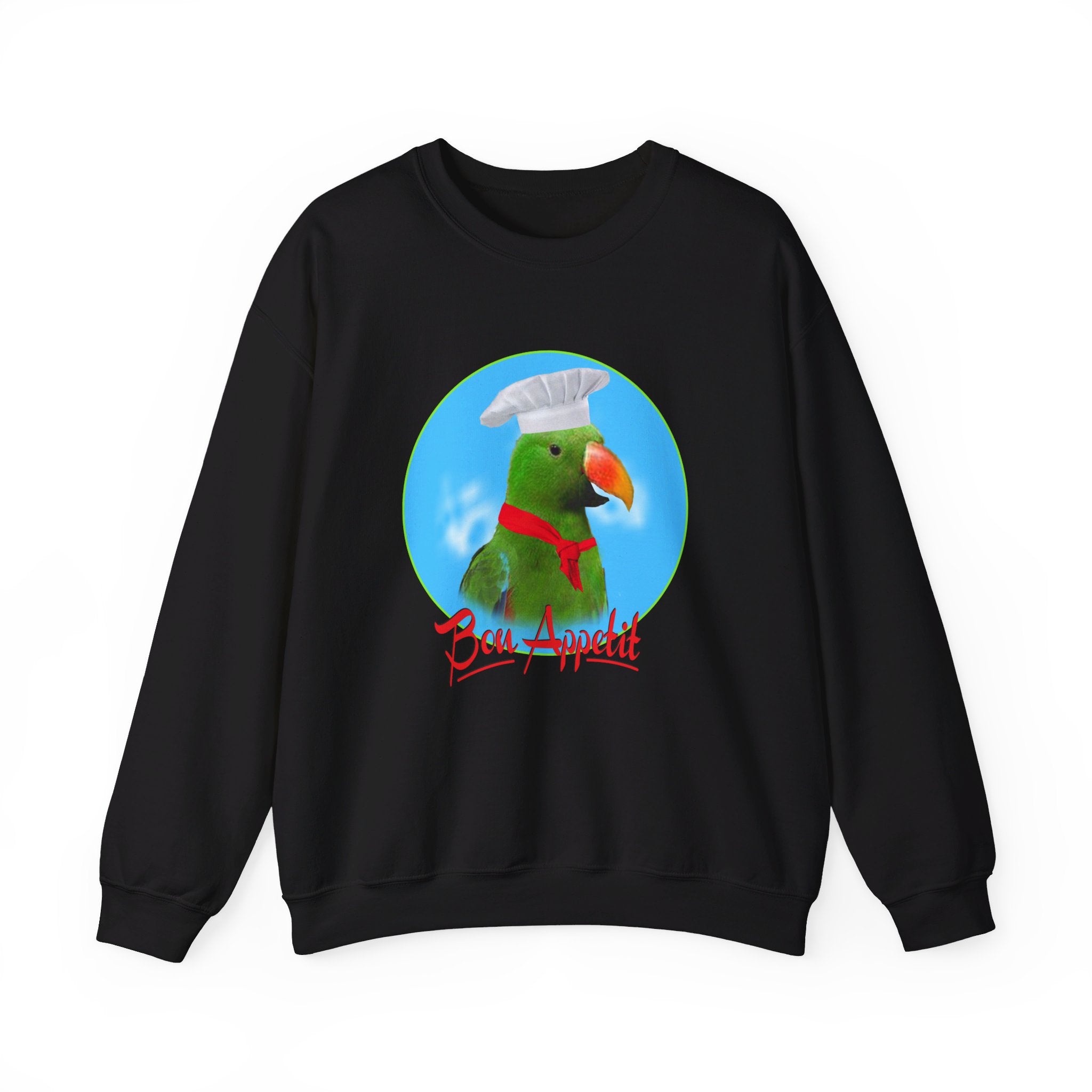 Bon Appetit Green Eclectus Sweatshirt