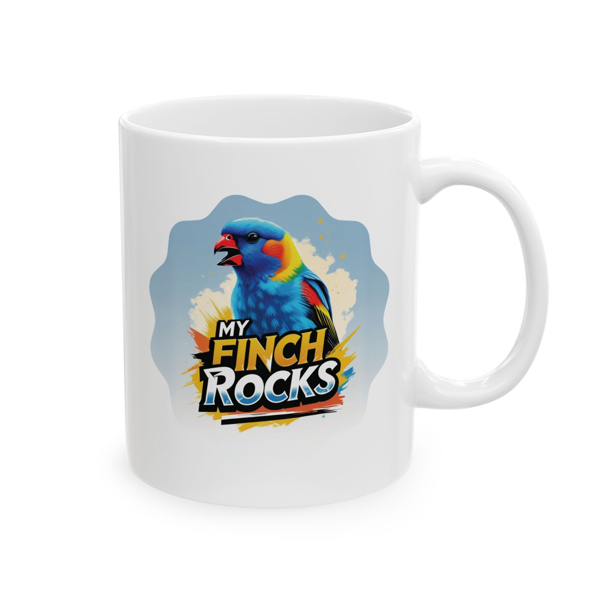 My Finch Rocks Mug