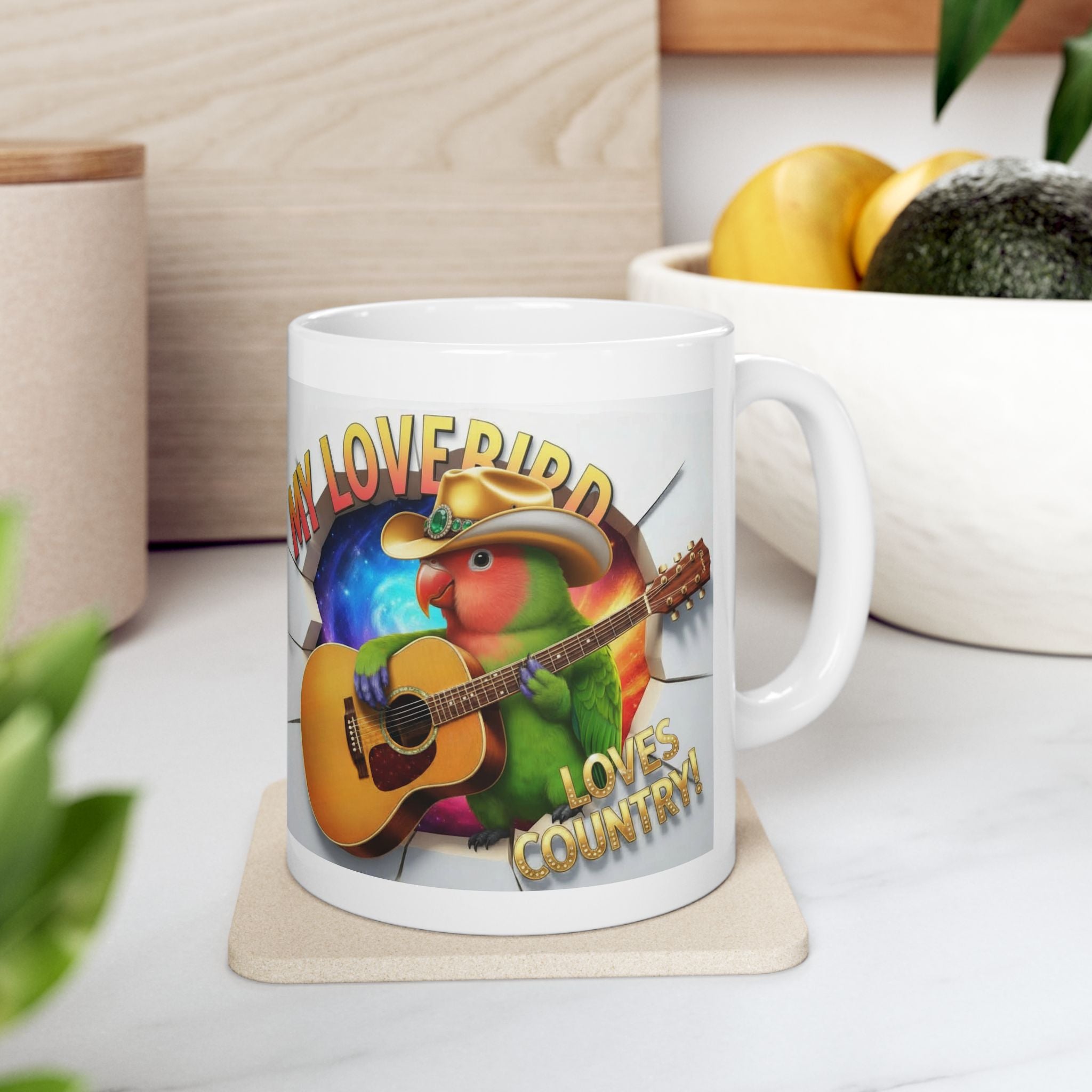 My Lovebird Loves Country Mug