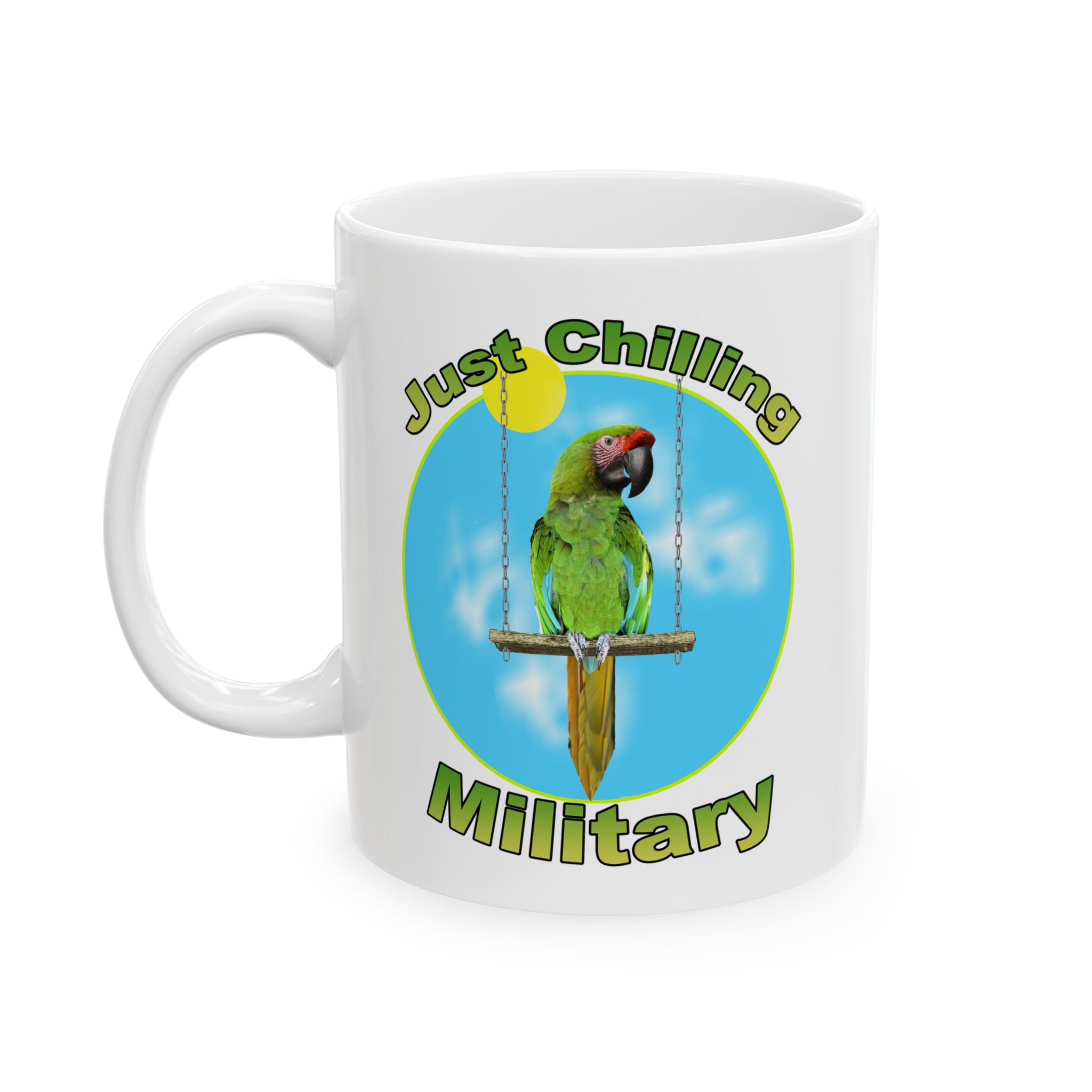 Just Chilling Swing Military Mug