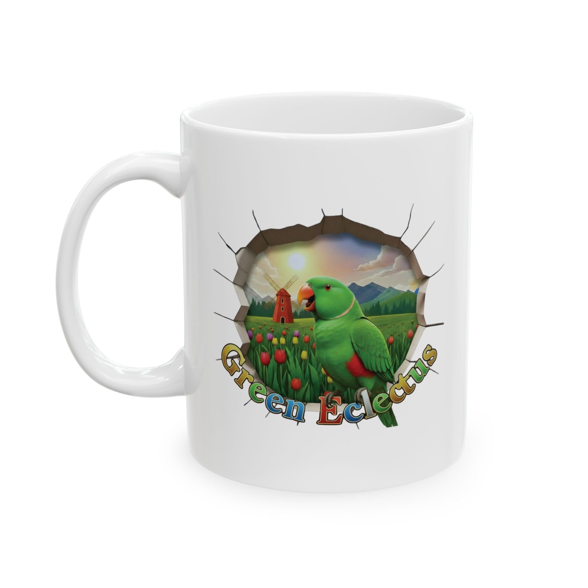 Green Eclectus Breakthrough Mug