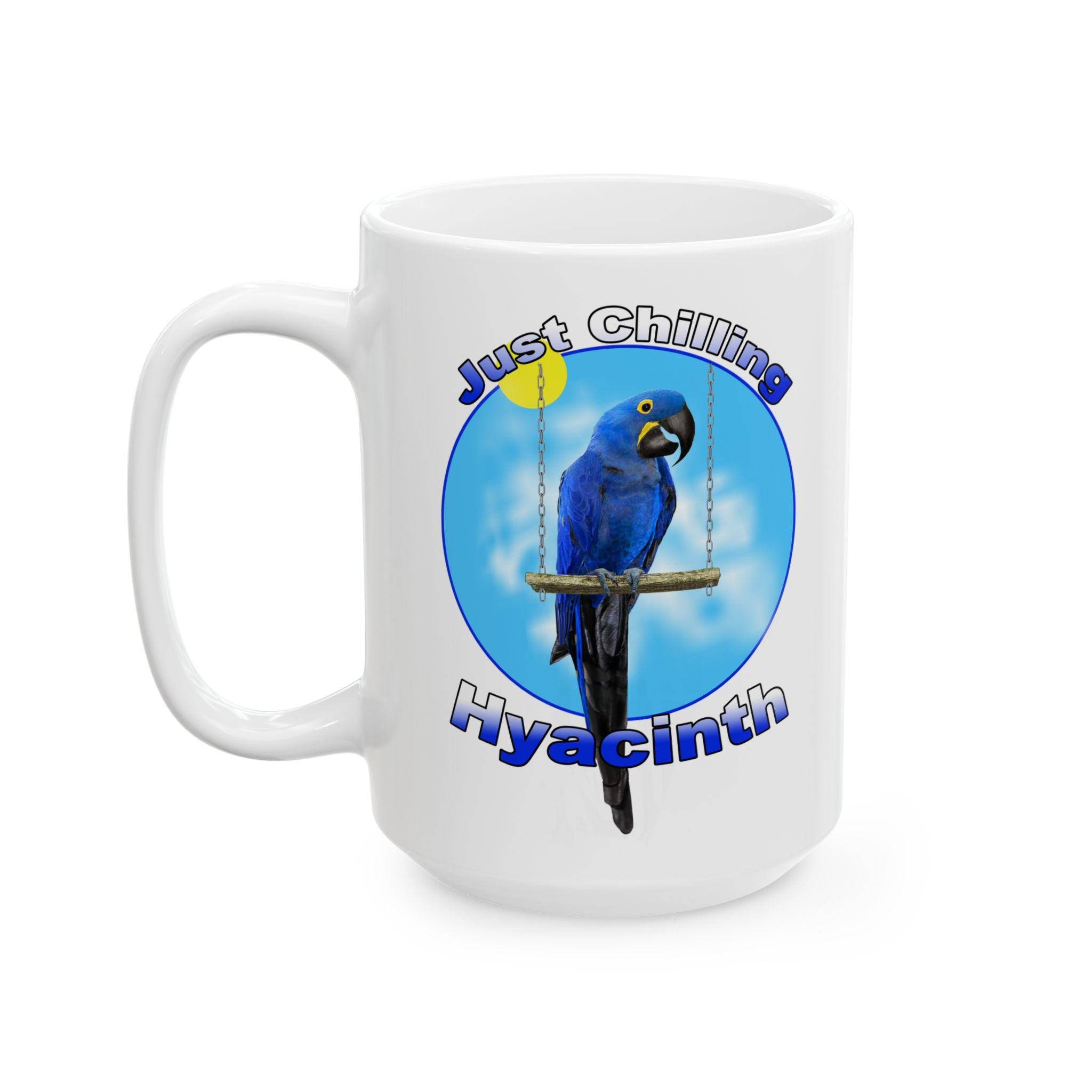 Just Chilling Swing Hyacinth Mug