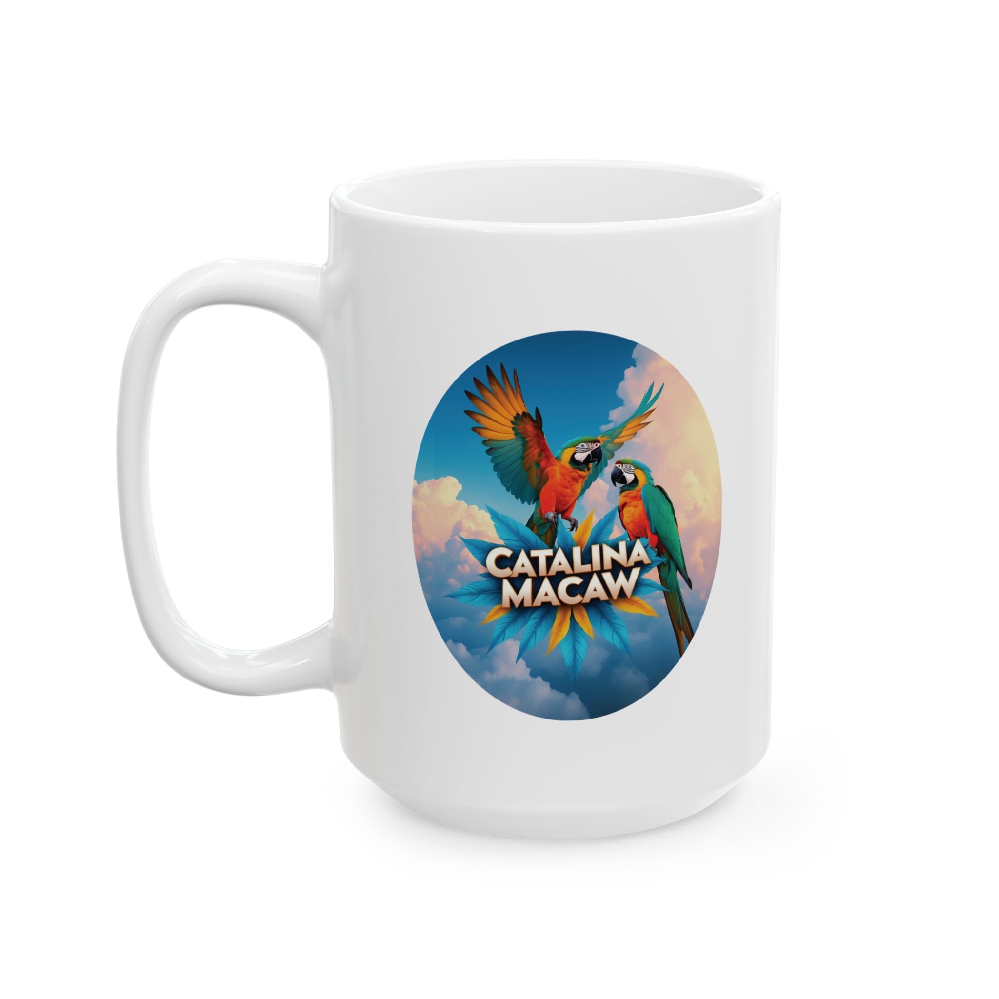 Flying Catalina Macaw Lover Mug