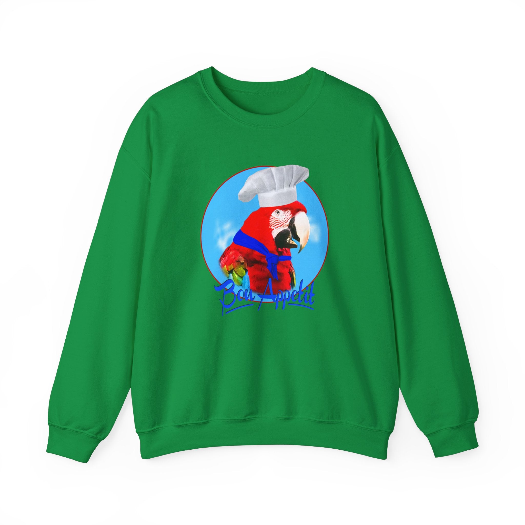 Bon Appetit Green Winged Sweatshirt