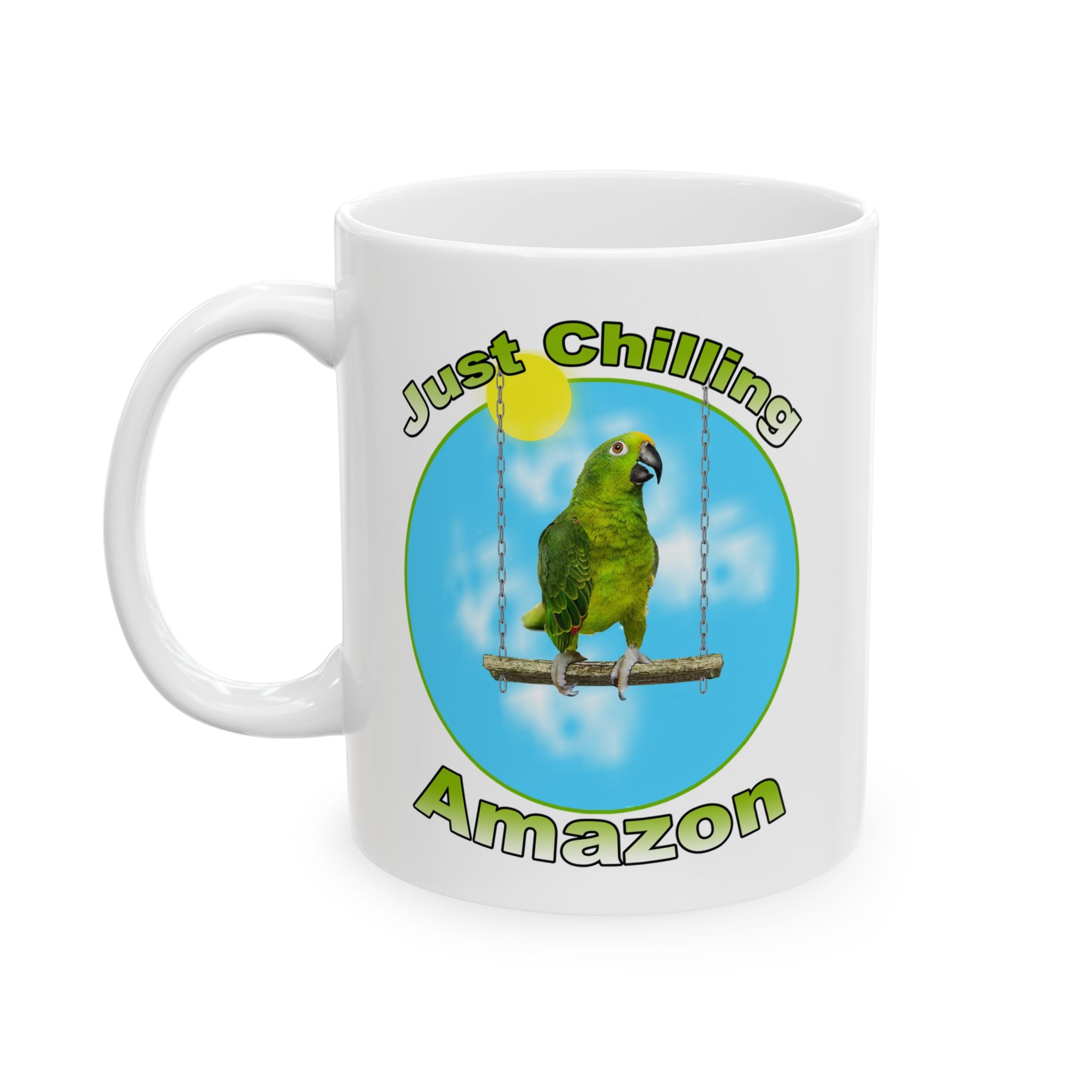 Just Chilling Swing Amazon Mug