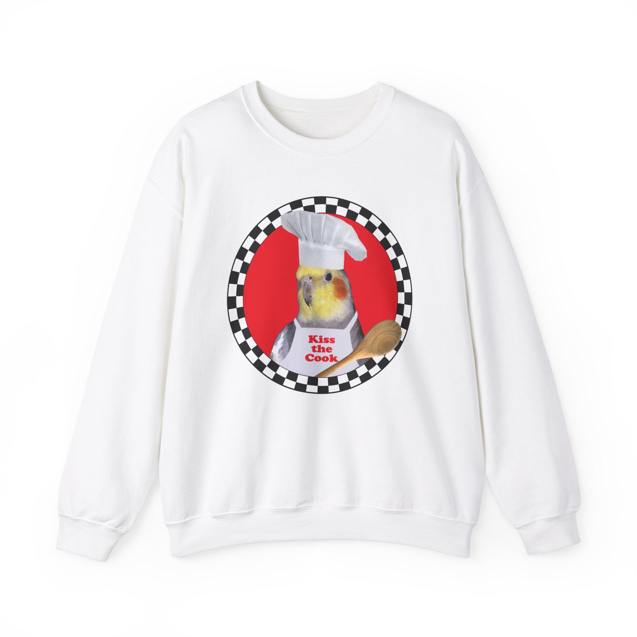 Kiss The Cook Spoon Cockatiel Sweatshirt