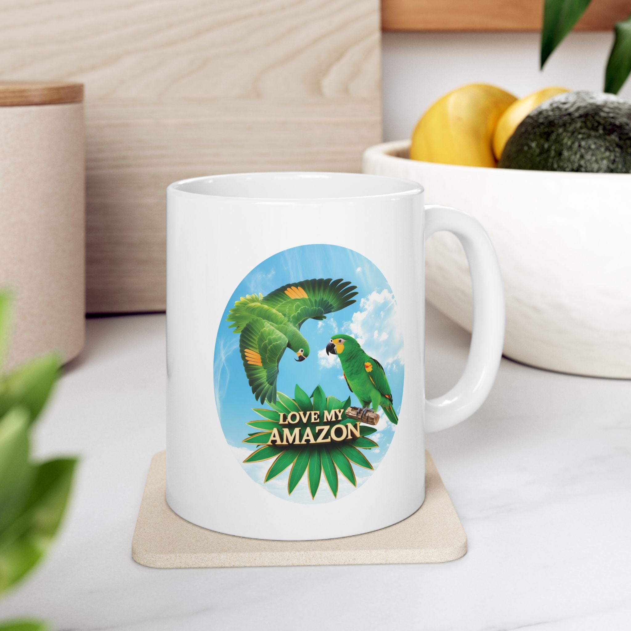 Love My Amazon Flying Mug