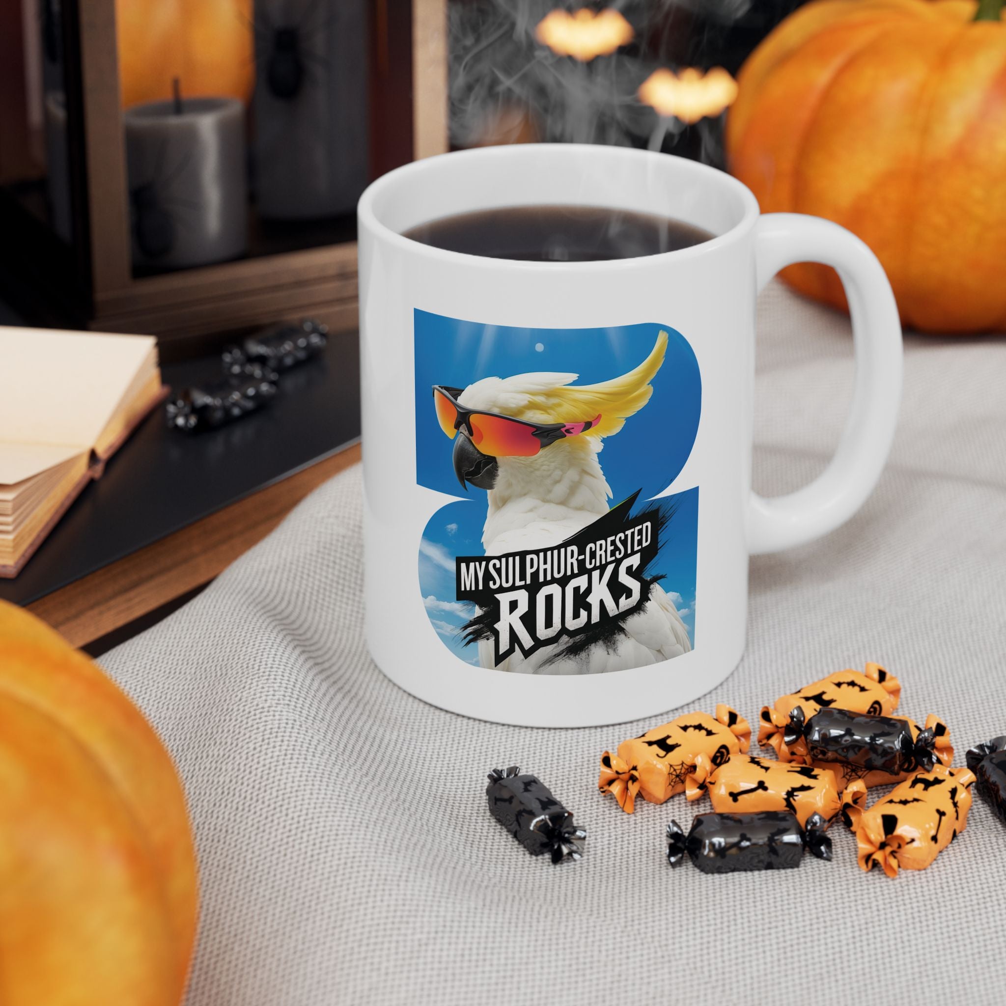 Sulphur-Crested Rocks Sunglasses Mug