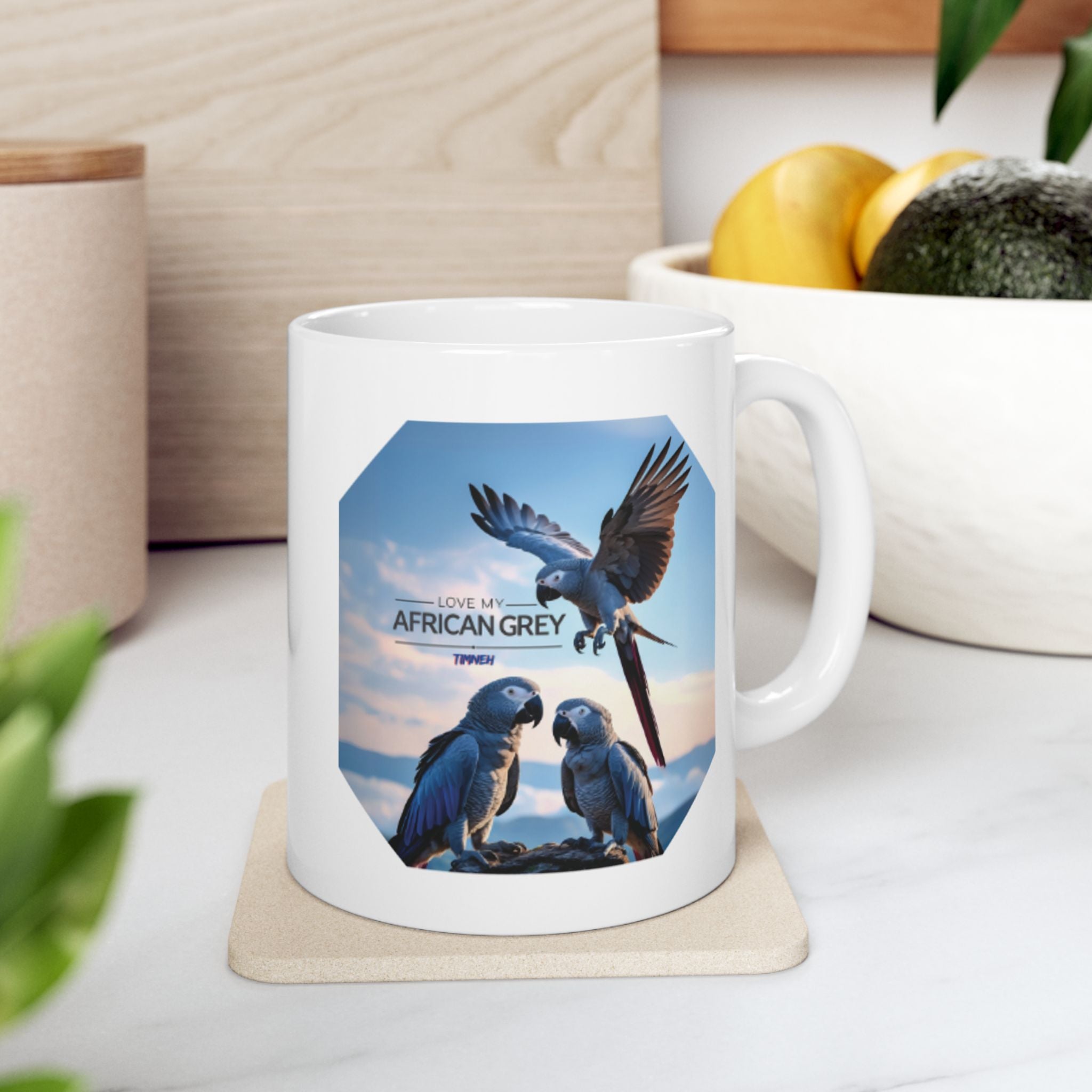 African Grey Timneh Mug