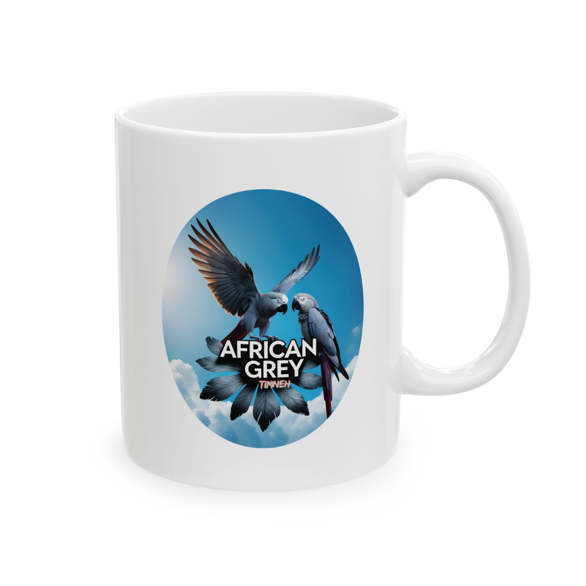 African Grey Timneh Mug