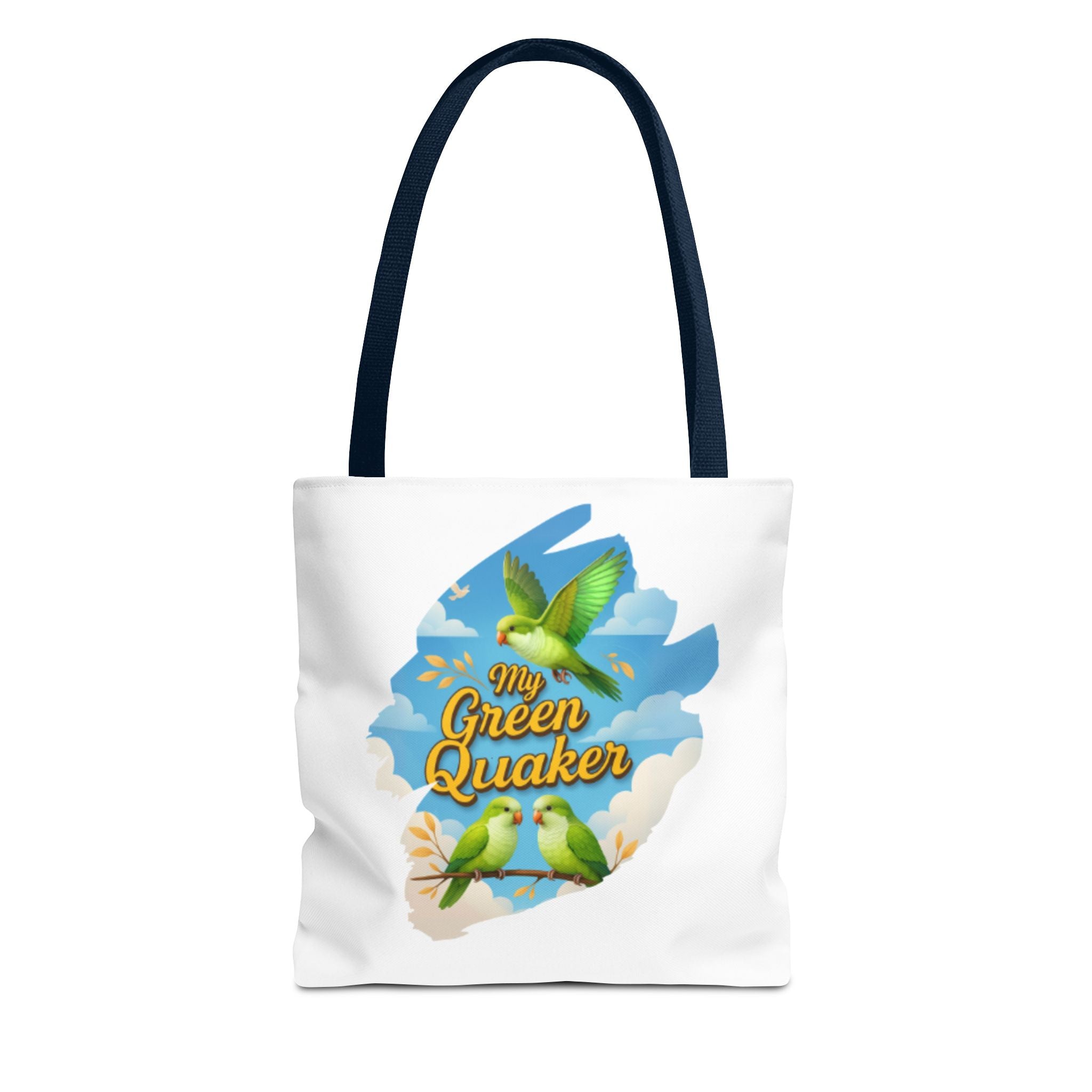 My Green Quaker Flying Tote Bag
