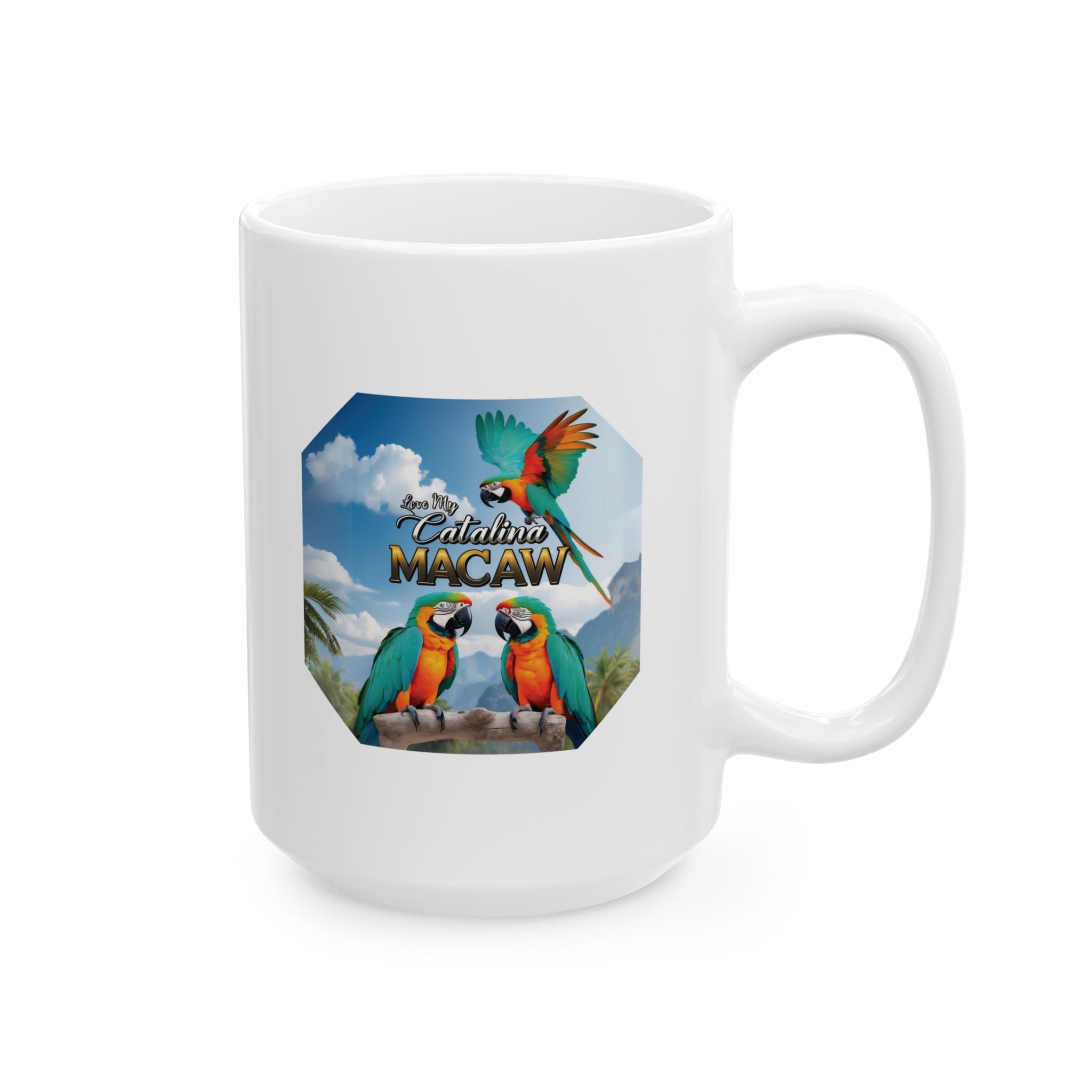 Love My Catalina Macaw Mug
