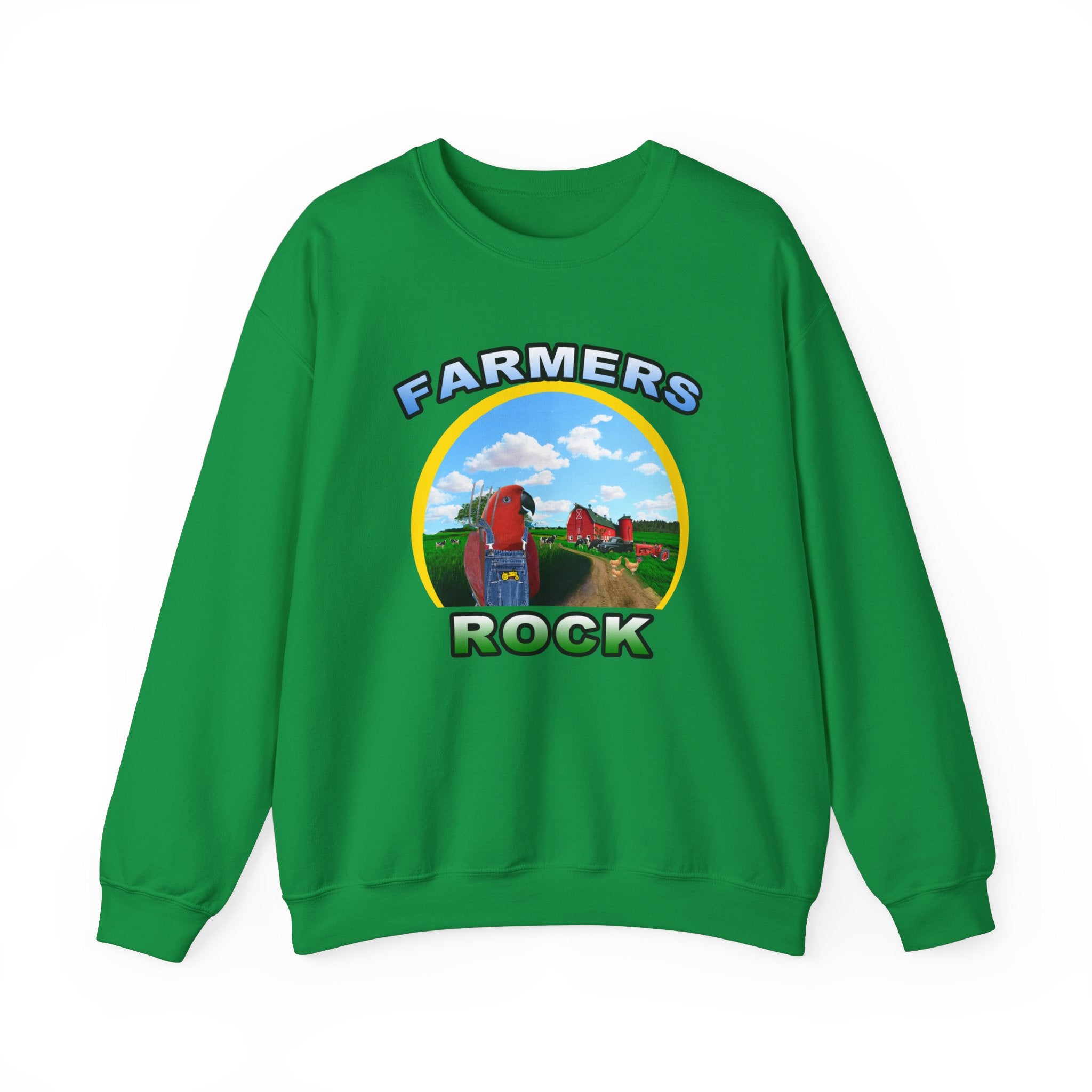 Farmers Rock Red Eclectus Sweatshirt