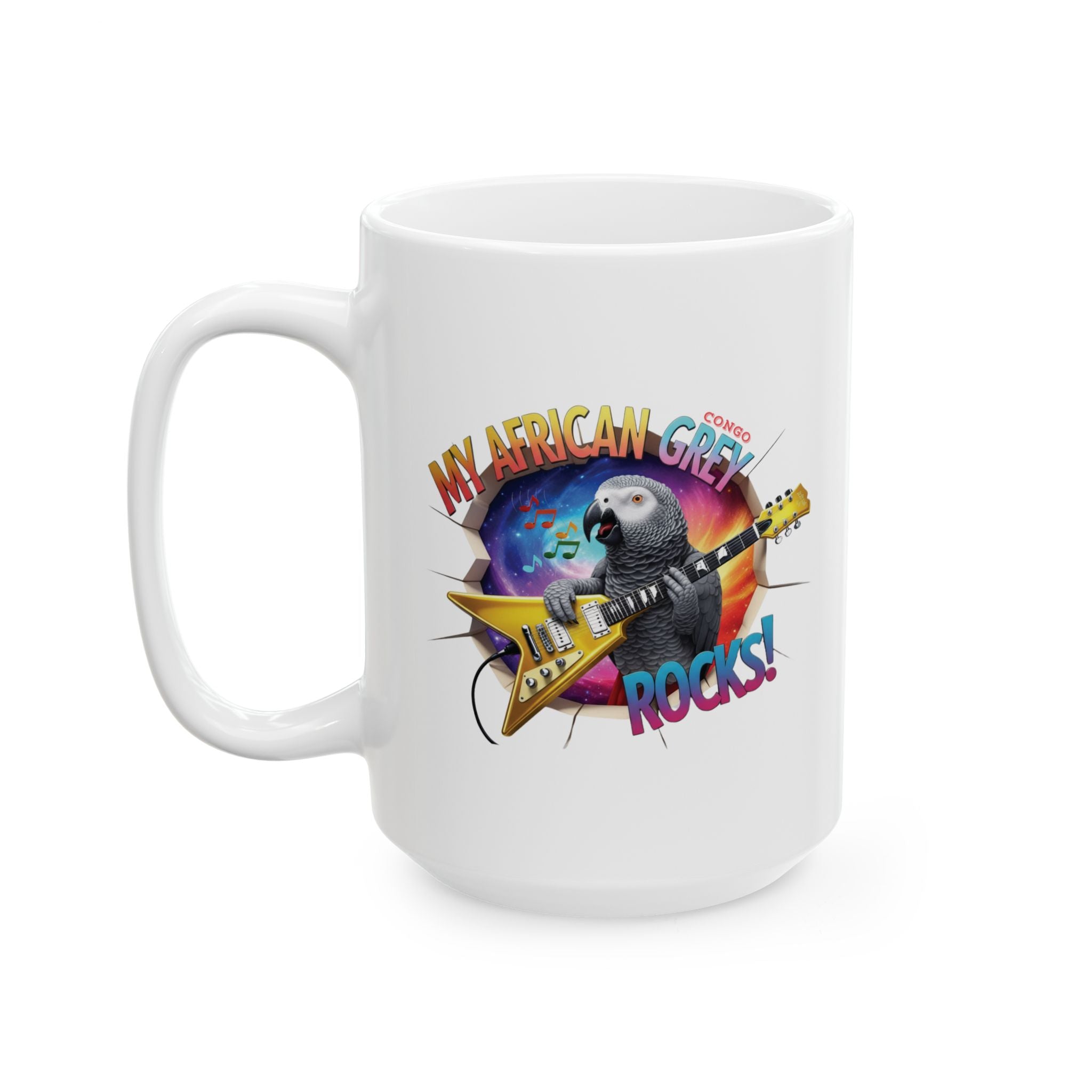 African Grey Congo Rocks Mug
