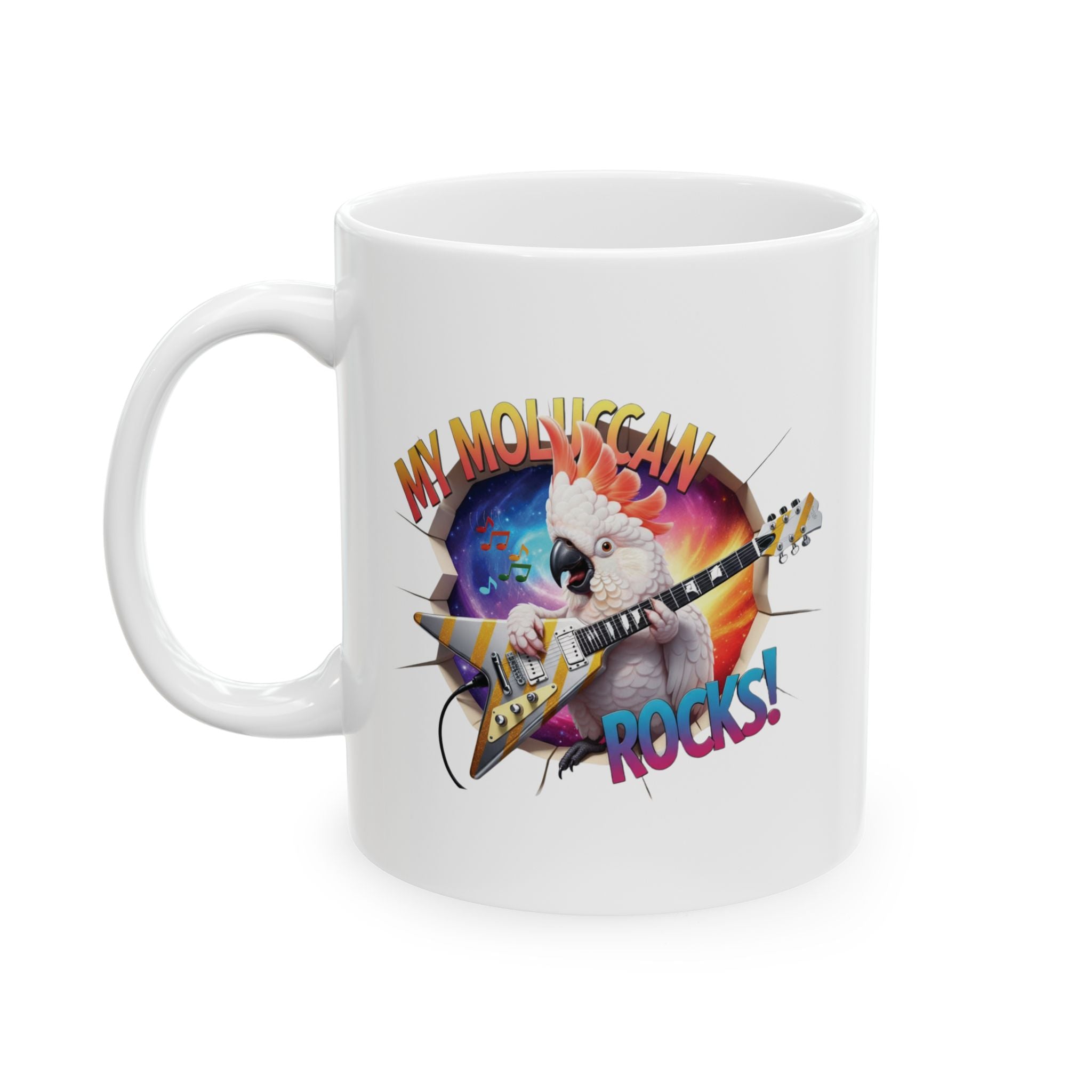 Moluccan Cockatoo Breakthrough Mug