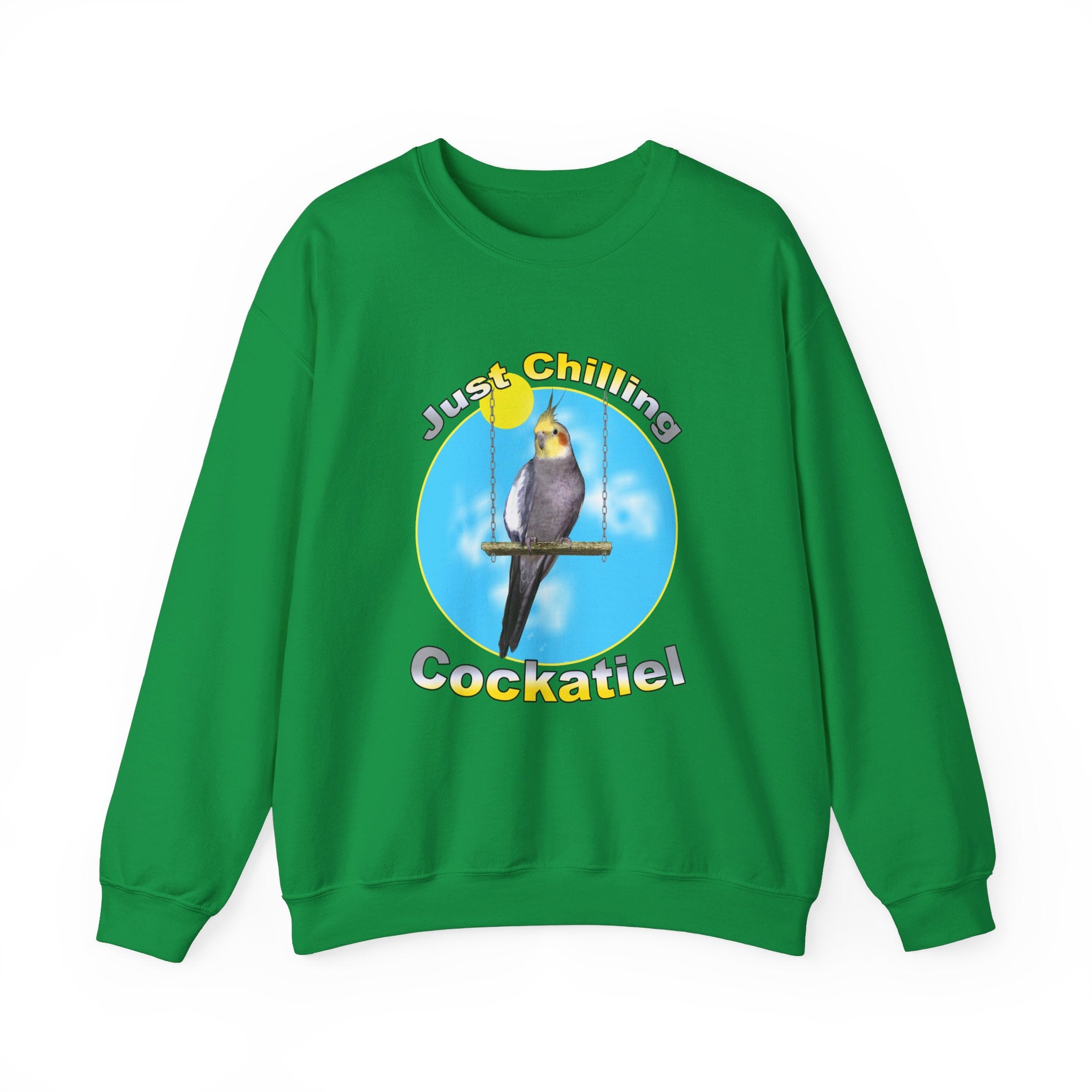 Just Chilling Swing Cockatiel Sweatshirt