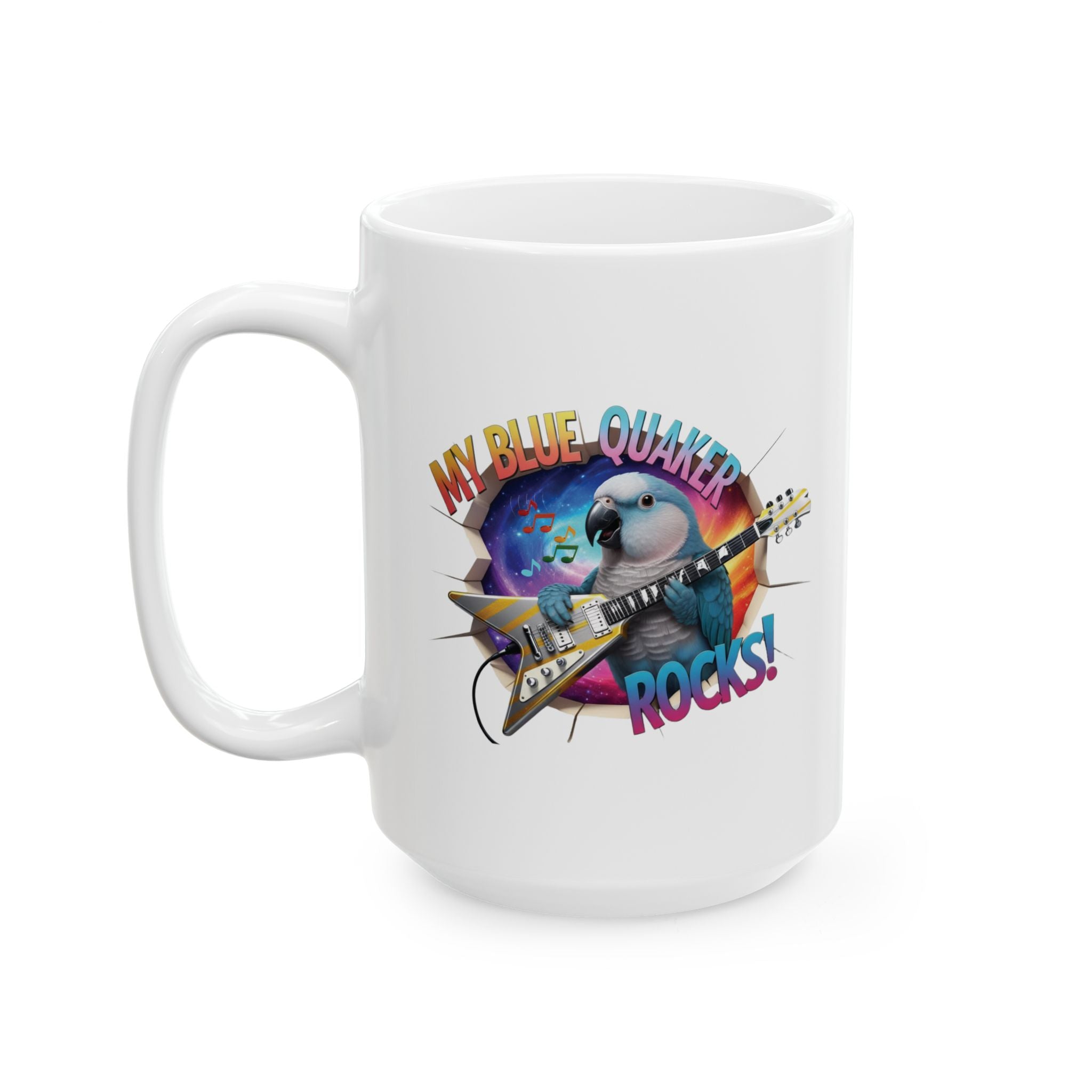 My Blue Quaker Rocks Mug