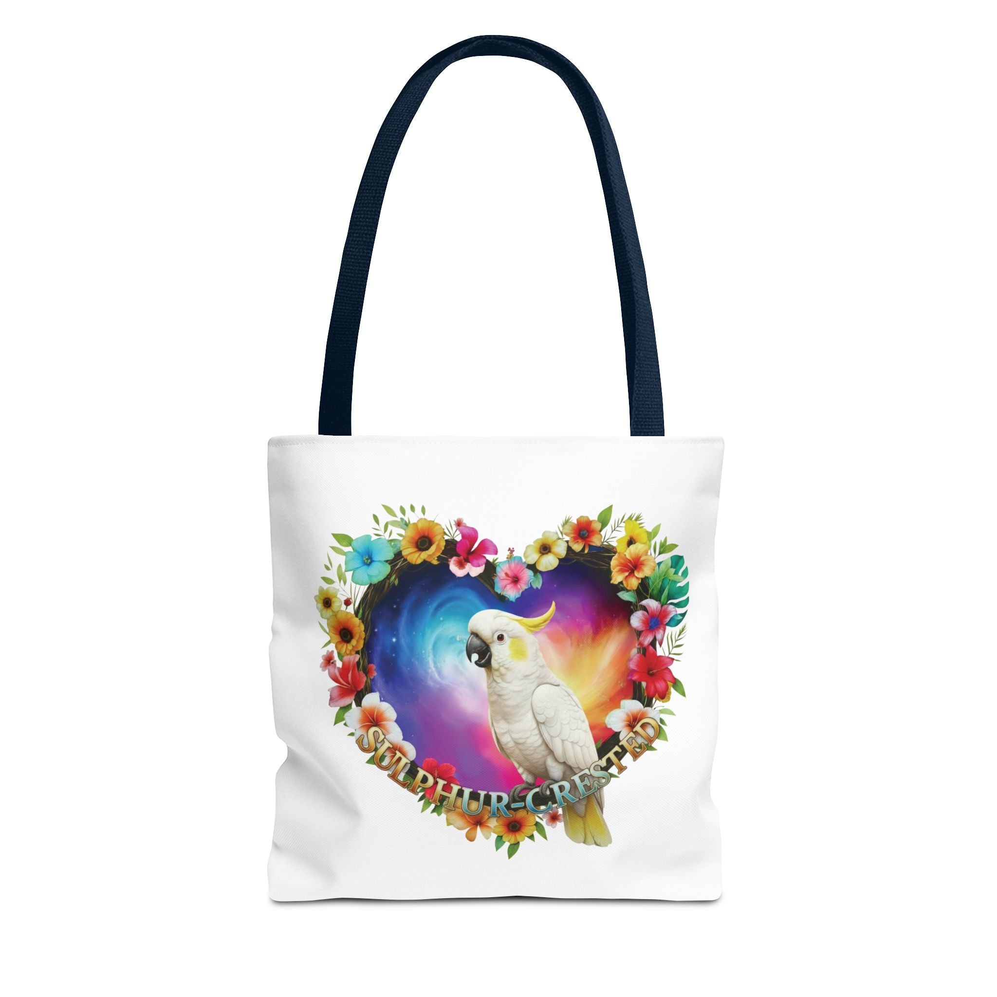 Sulphur Crested Floral Tote Bag