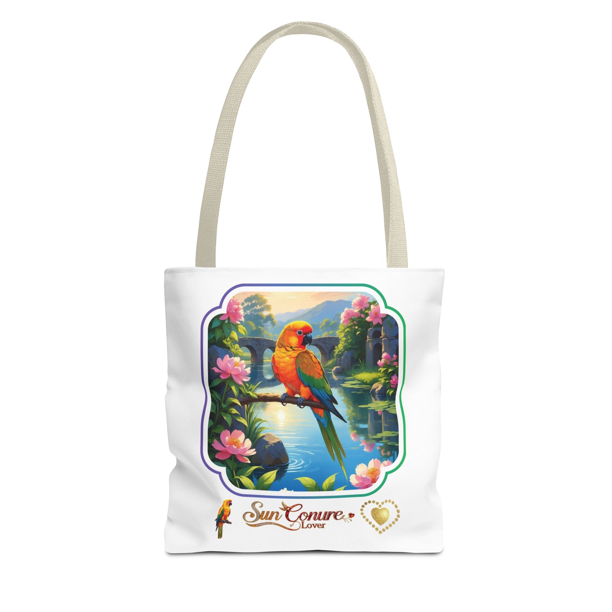 Sun Conure Tote Bag
