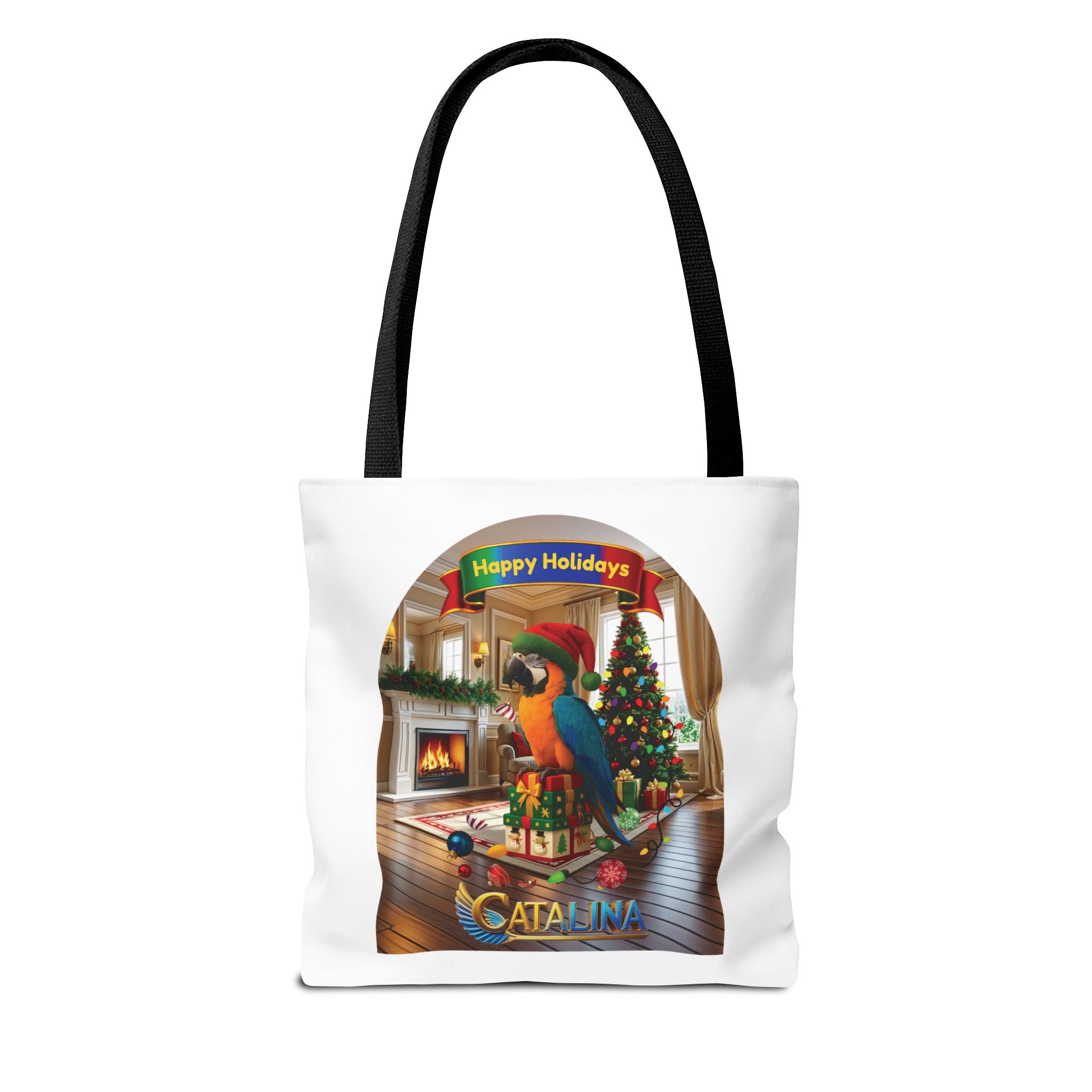 Happy Holidays Catalina Tote Bag