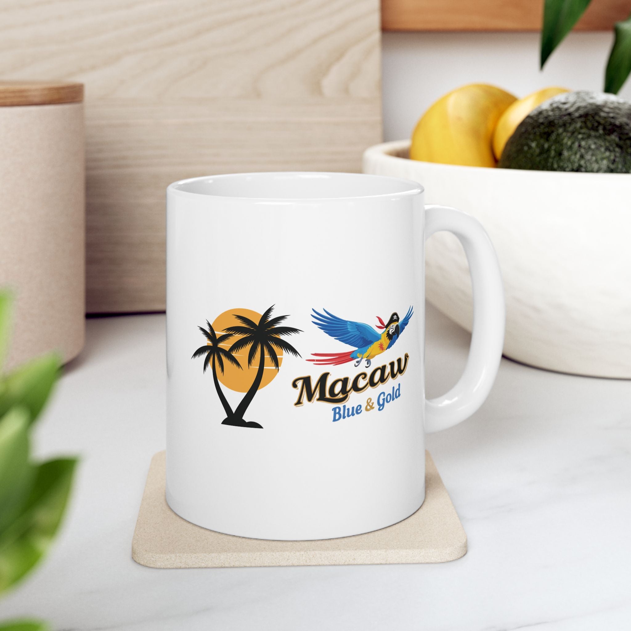 Blue & Gold Macaw Mug