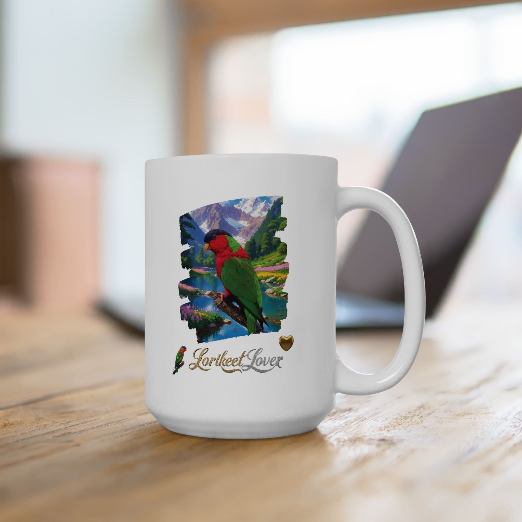 Lorikeet Lover Scenic Mug