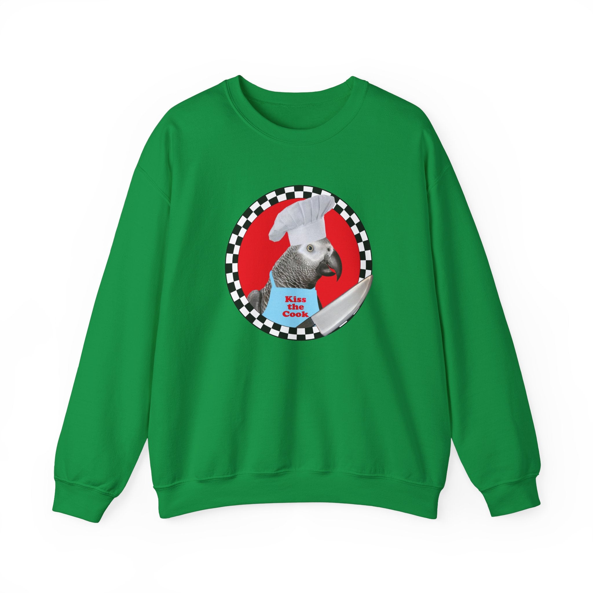 Kiss The Cook African Grey Sweatshirt
