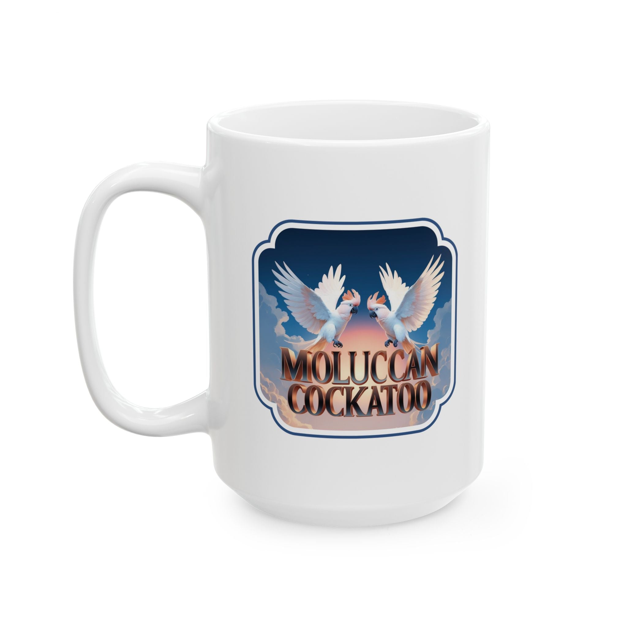 Moluccan Cockatoo Flying Mug