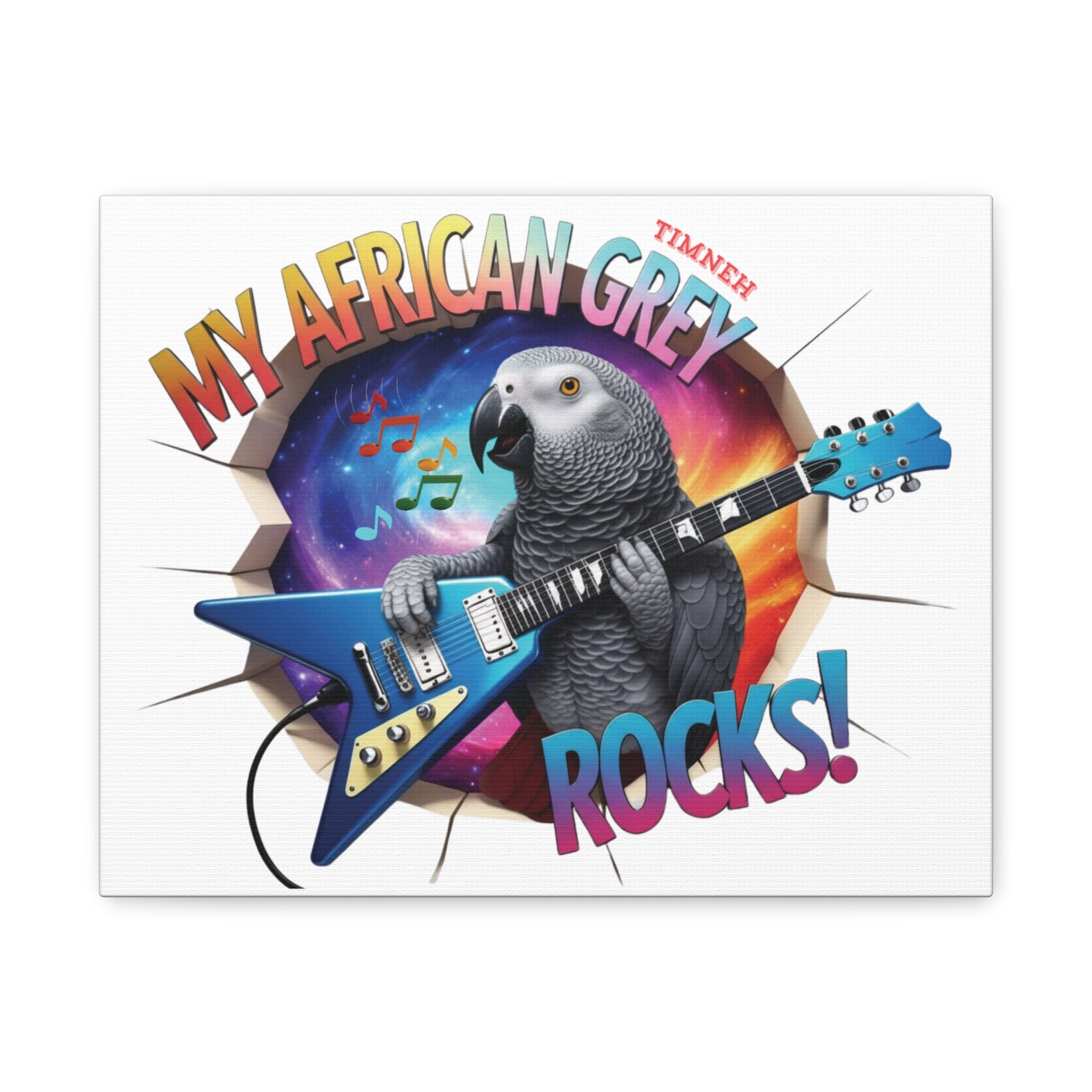 African Grey Rocks Wall-Hanging