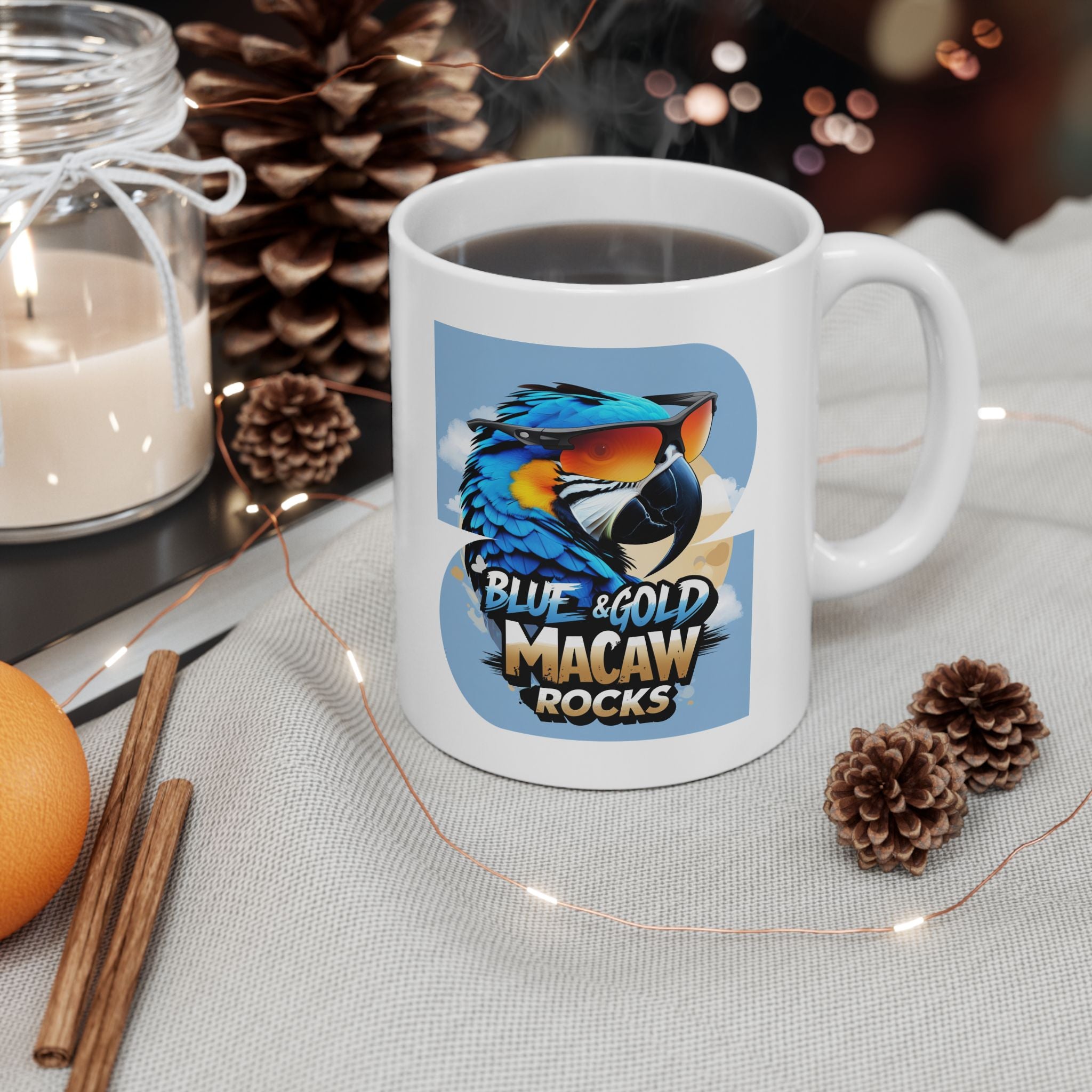 Blue & Gold Macaw Mug