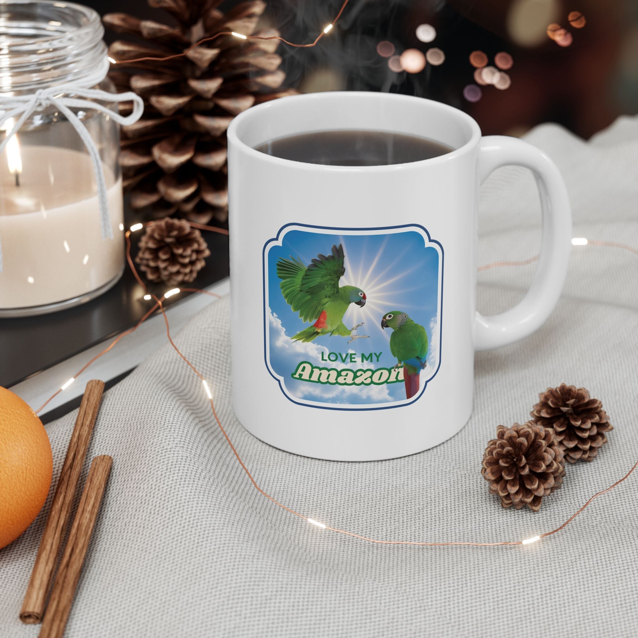 Love My Amazon Flying Mug