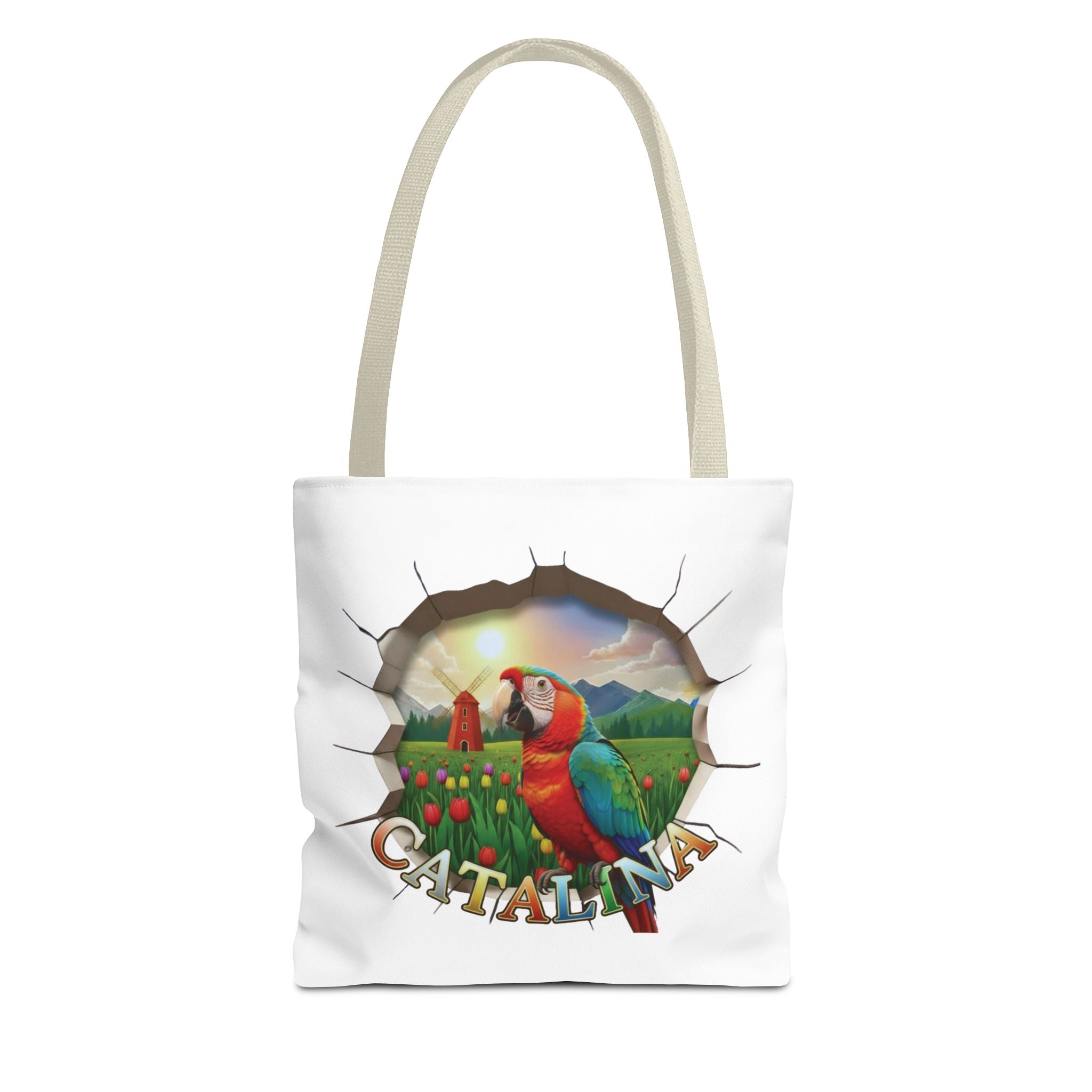 Catalina Parrot Art Tote Bag
