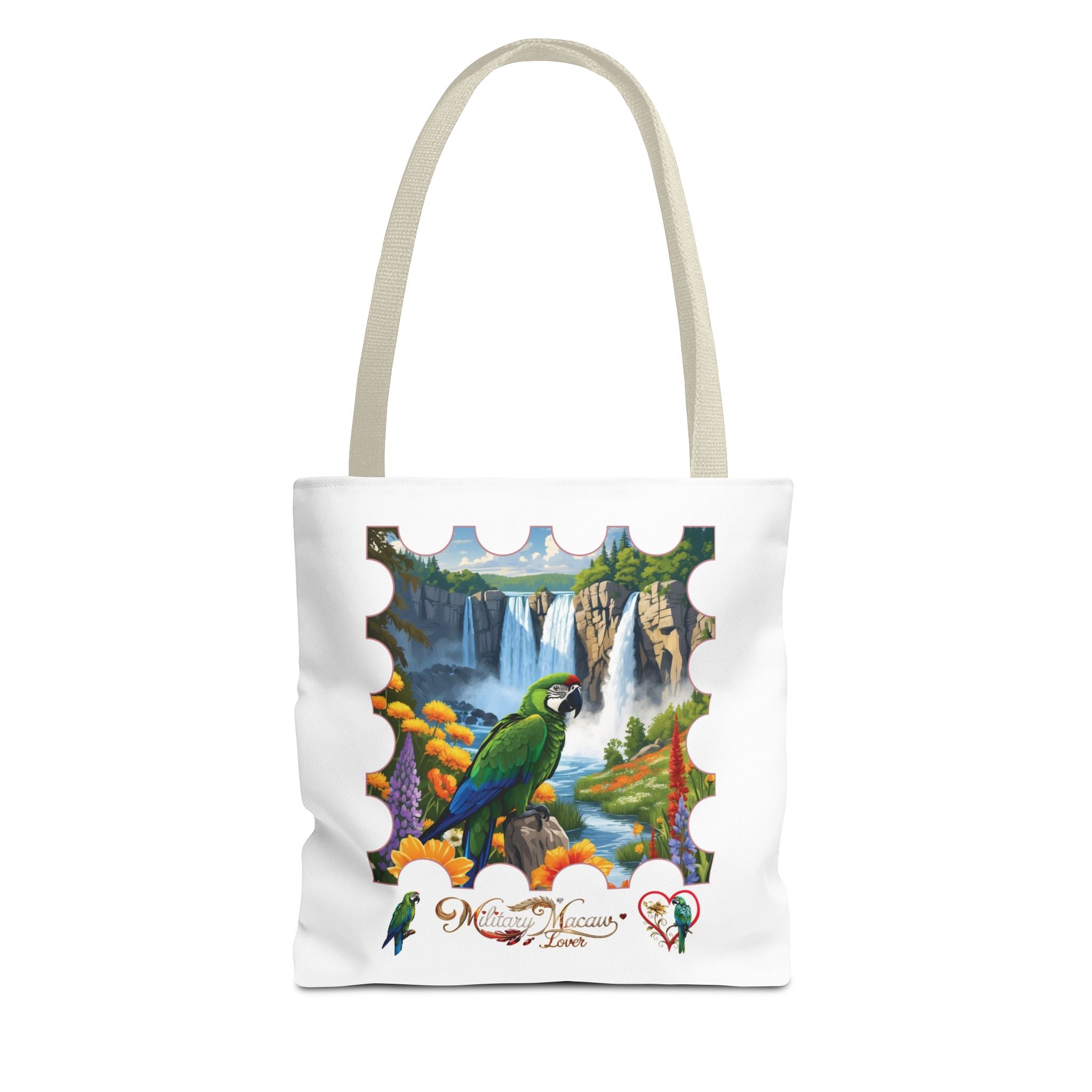 Military Macaw Tote Bag
