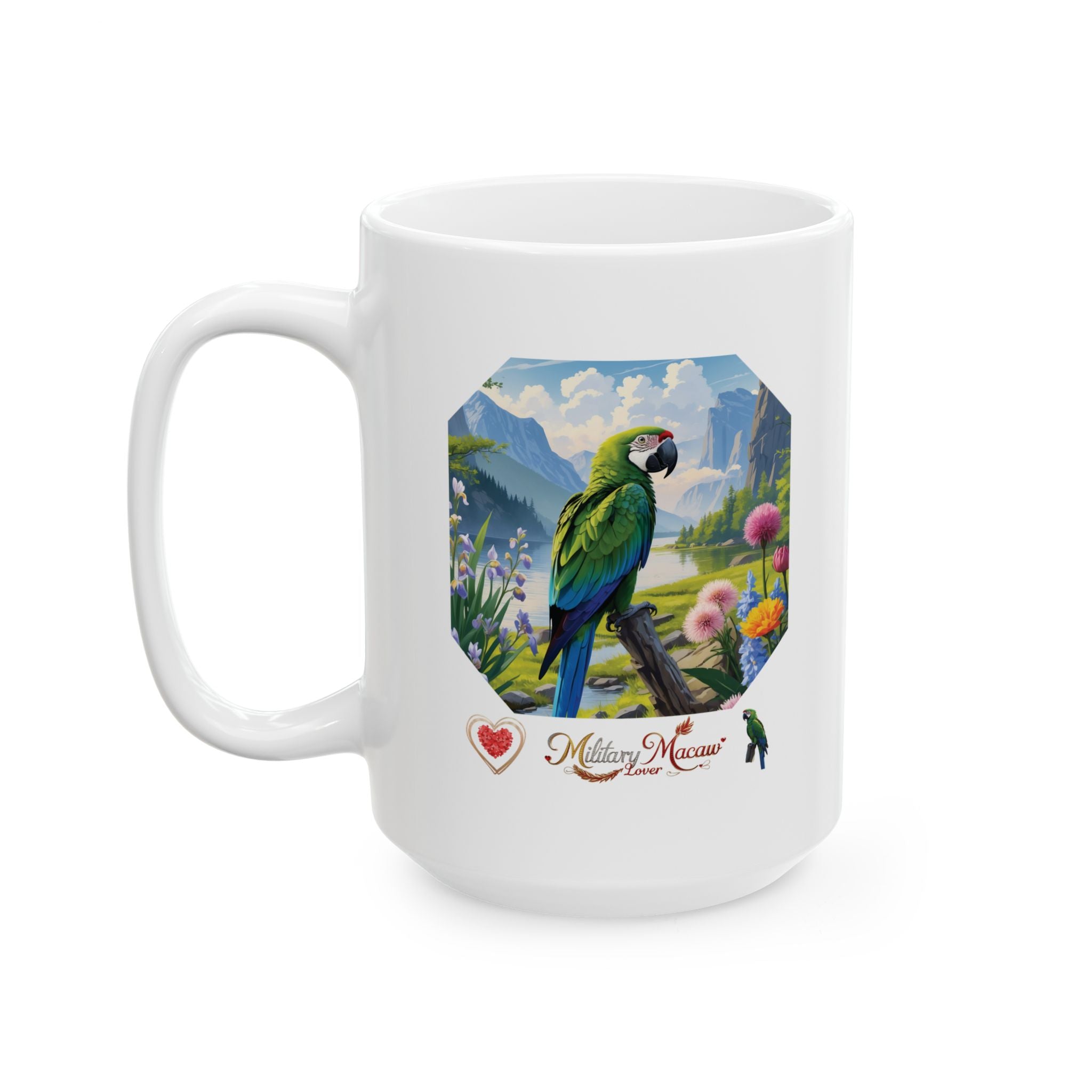 Military Macaw Lover Nature Mug