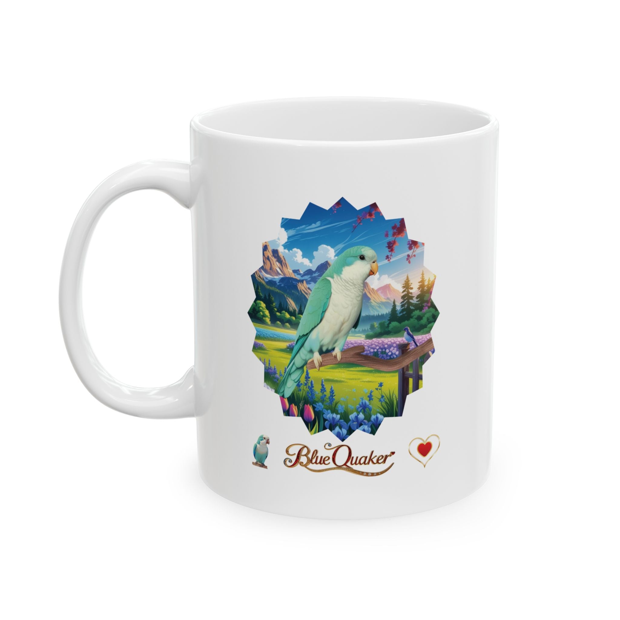 Blue Quaker Mountain Scenic Mug
