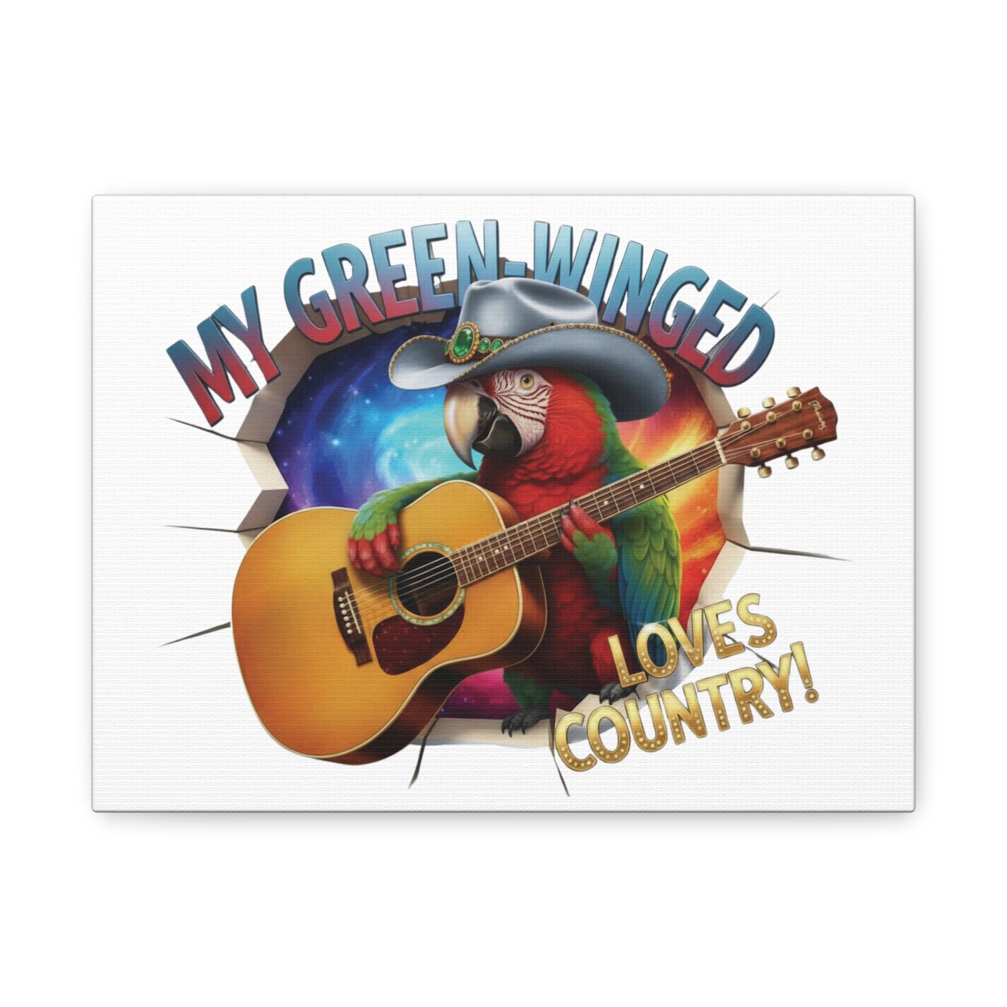 My Green Winged Loves Country Wall-Hanging