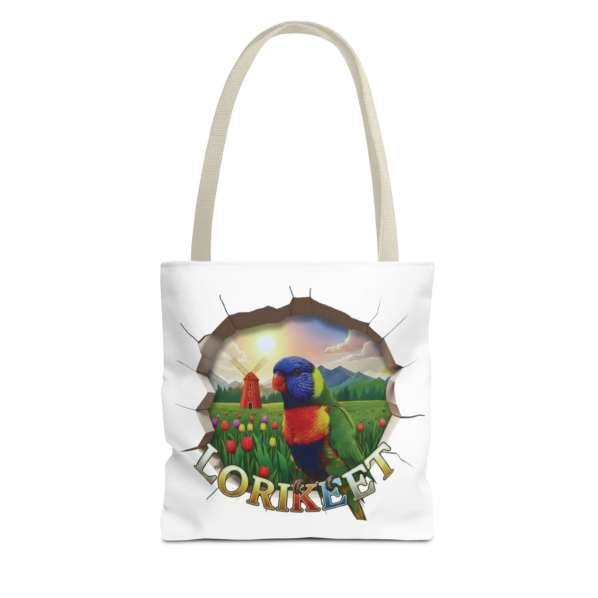Rainbow Lorikeet Art Tote Bag