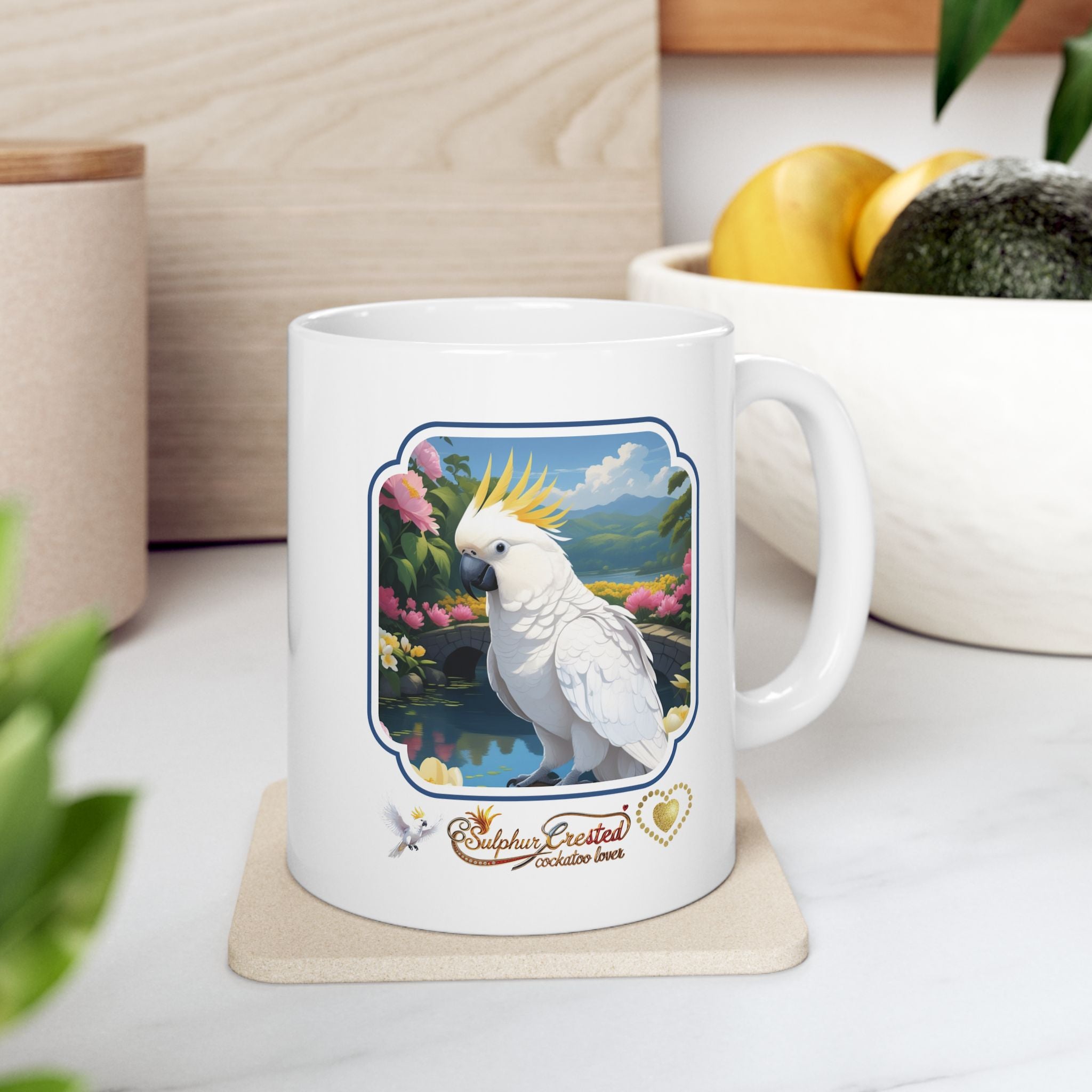 Sulphur-Crested Cockatoo Lover Mug