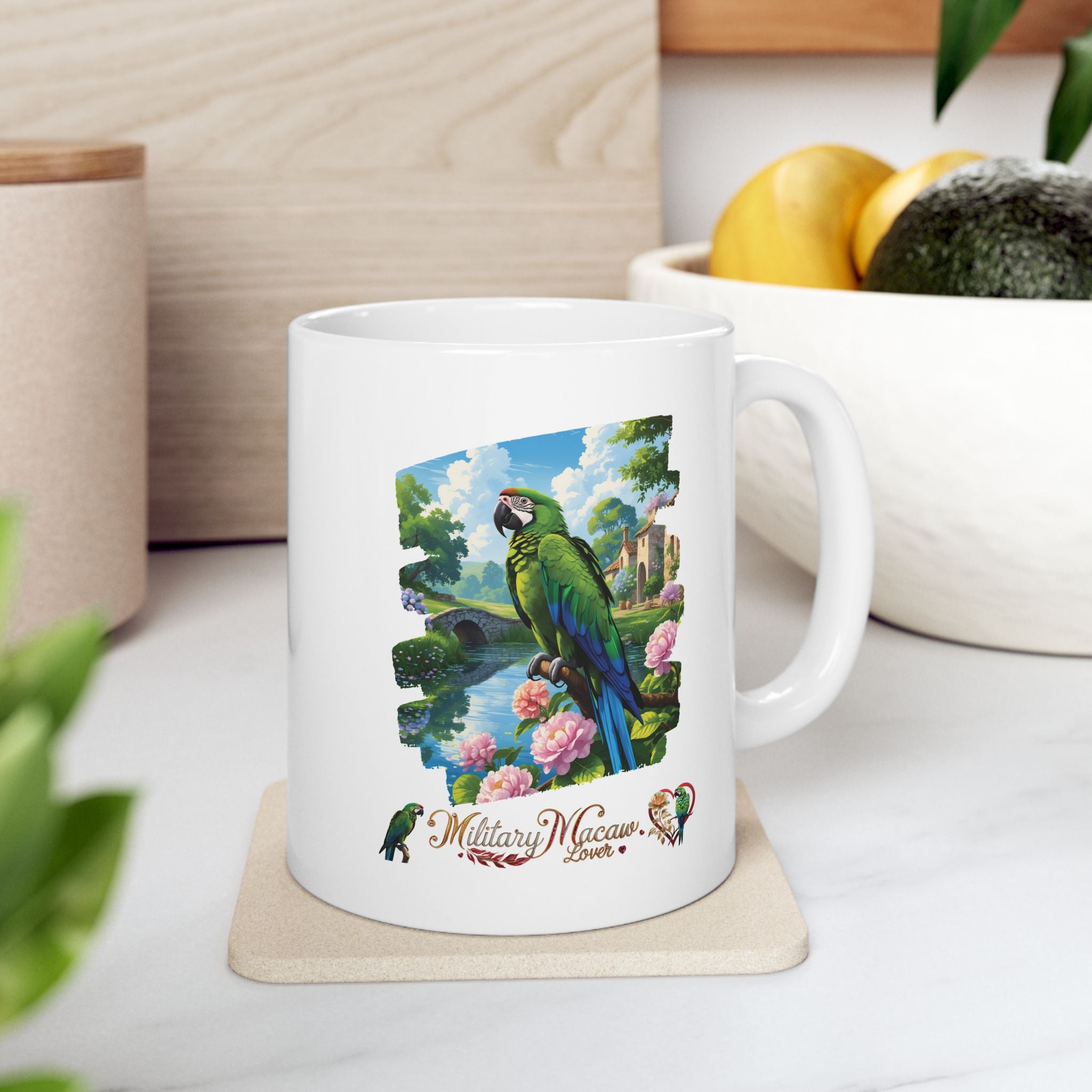 Nature Military Macaw Lover Mug