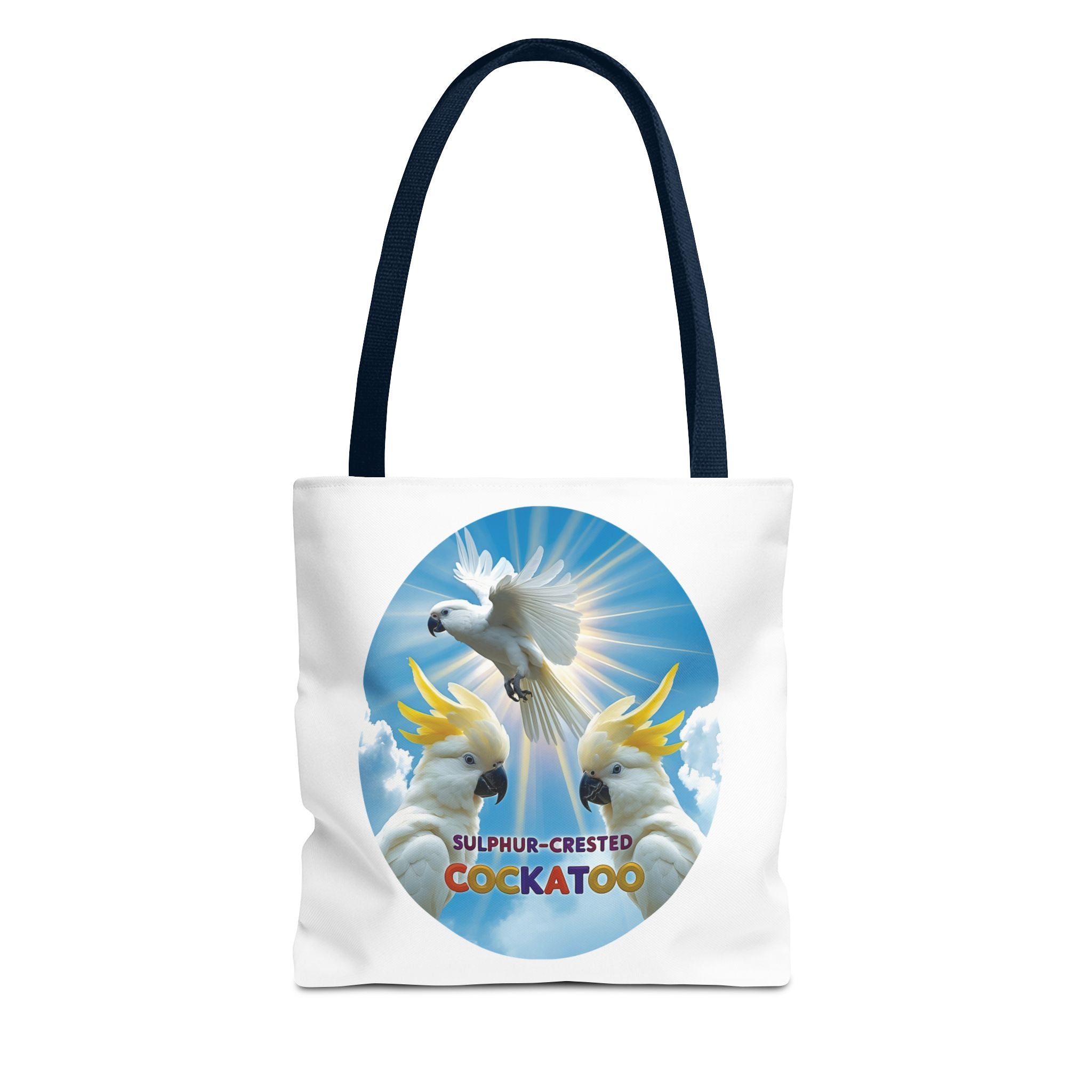 Sulphur-Crested Cockatoo Flying Tote Bag