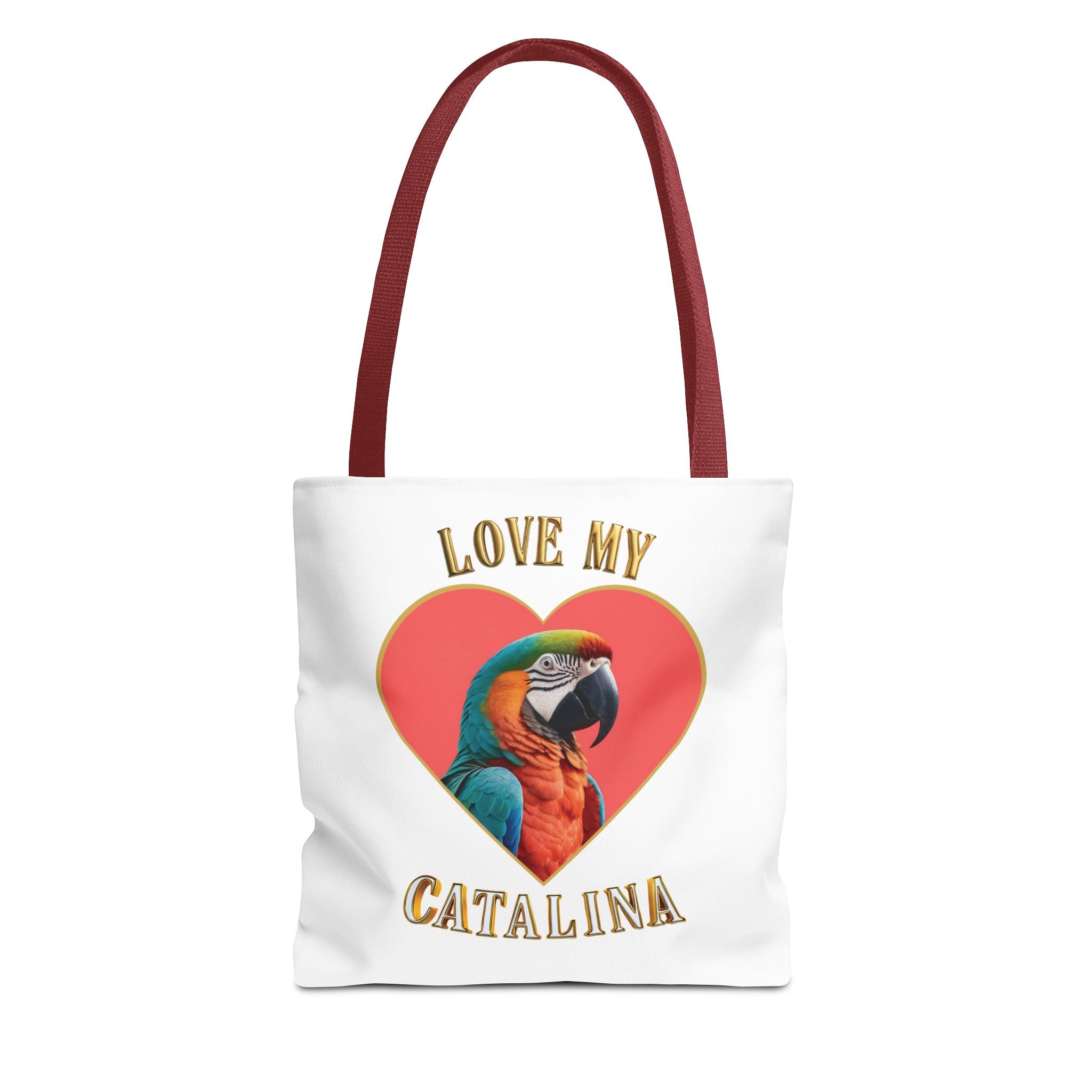 Love My Catalina Macaw Tote Bag