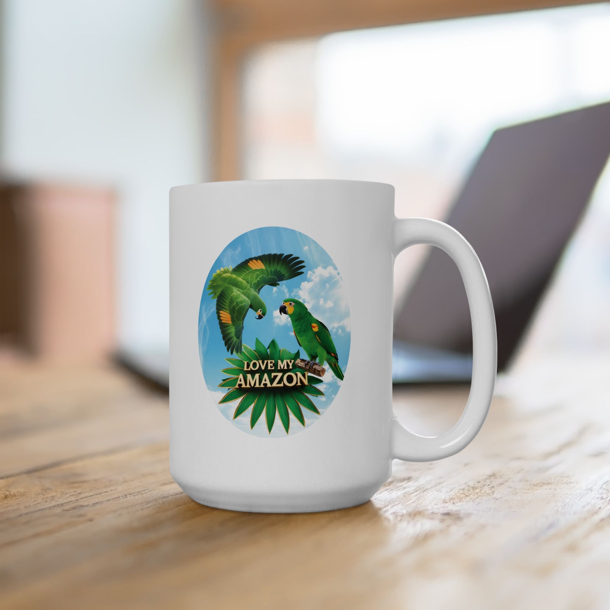 Love My Amazon Flying Mug