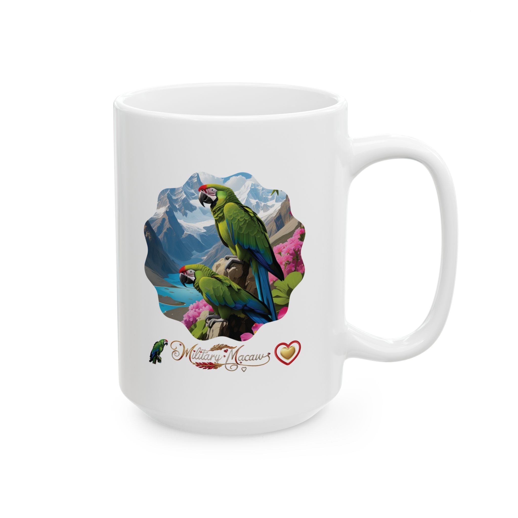 Military Macaw Valley Mug