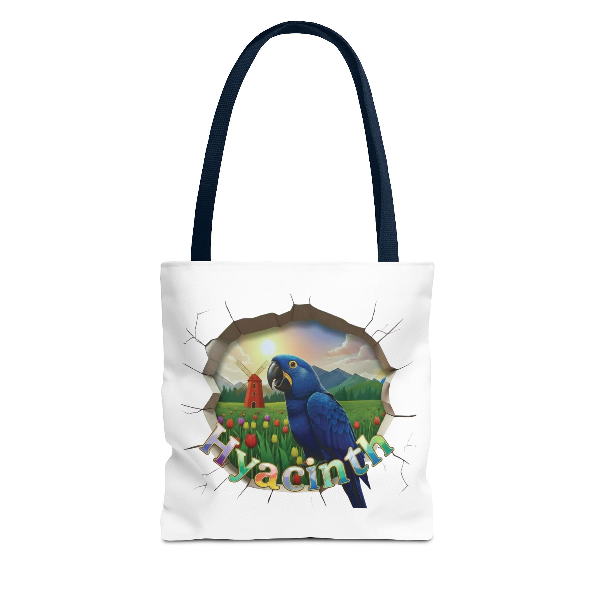 Hyacinth Parrot Art Tote Bag