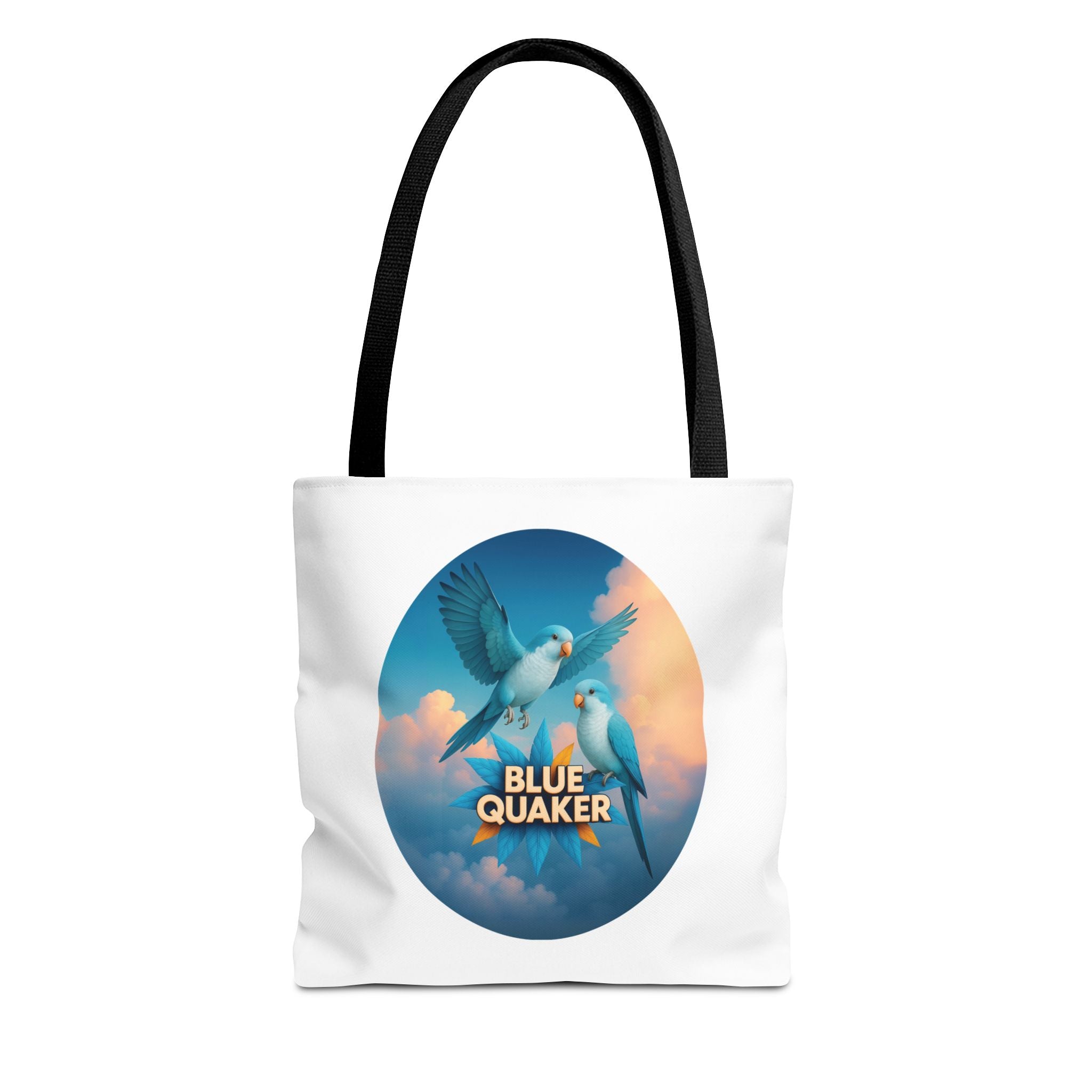 Blue Quaker Tote Bag