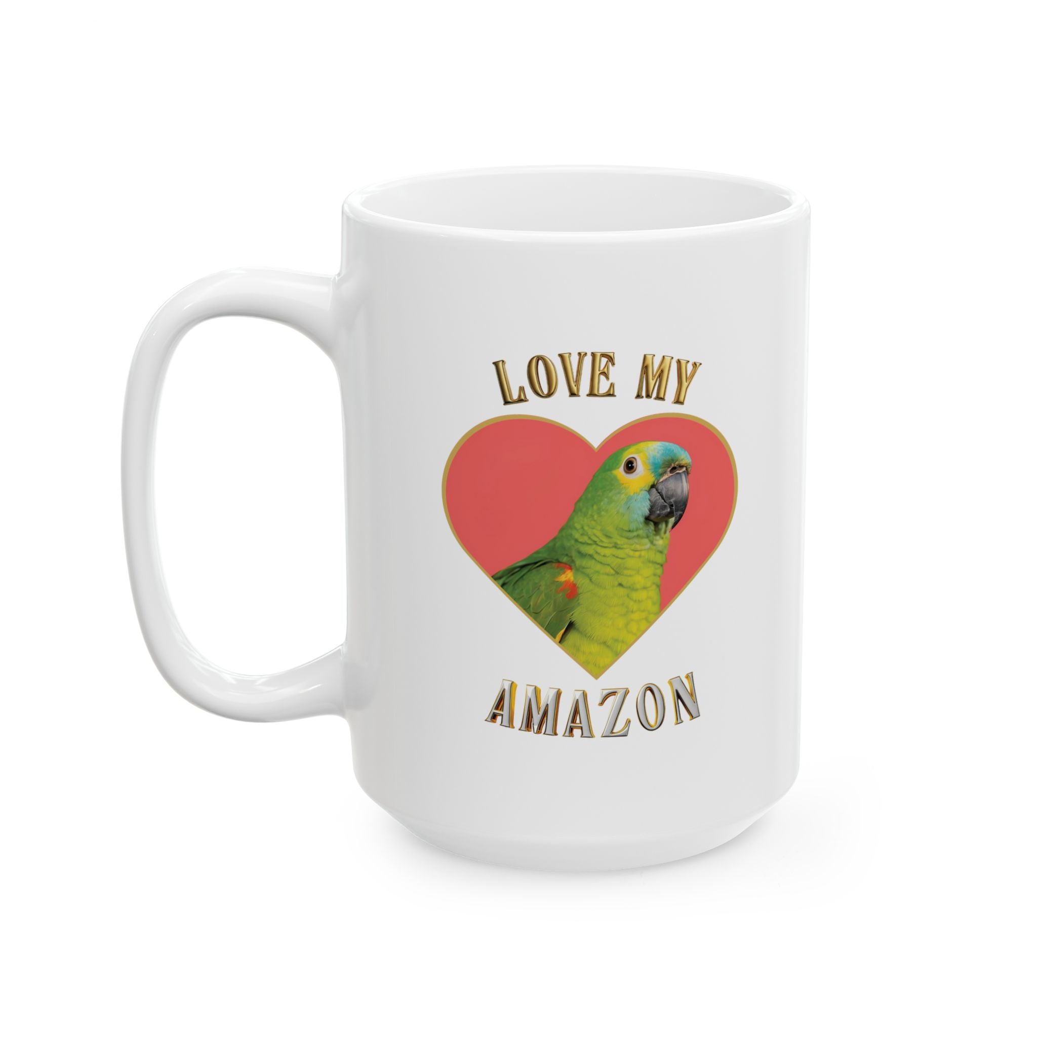 Love My Amazon Heart Mug