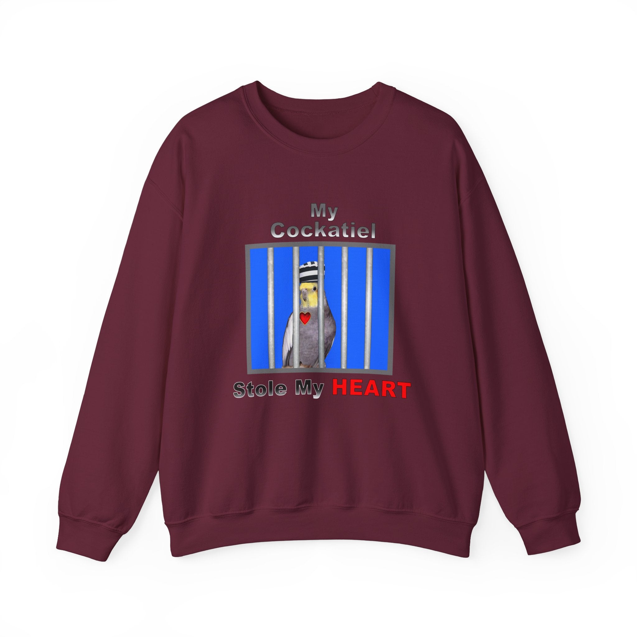 My Cockatiel Stole My Heart Sweatshirt