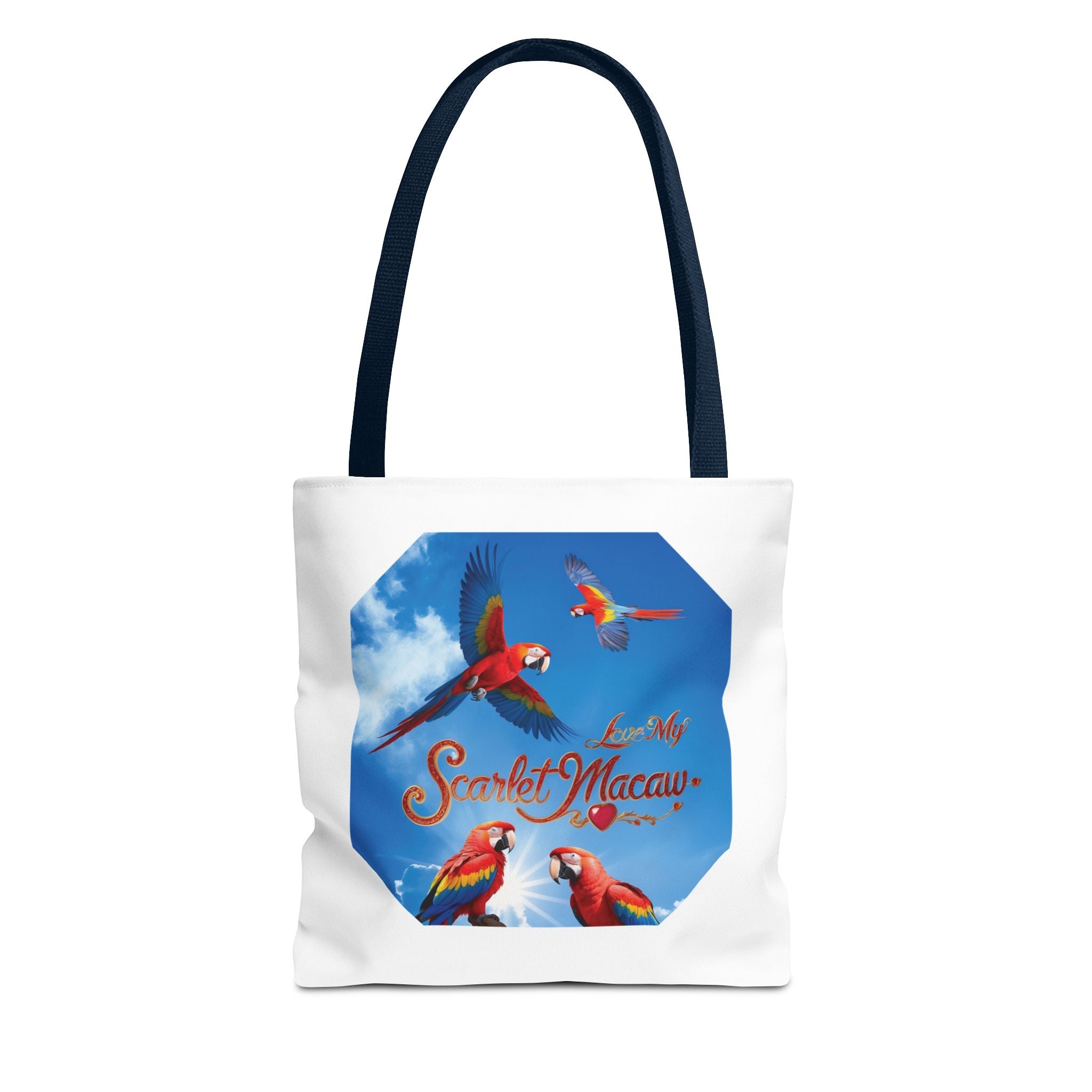 Scarlet Macaw Tote Bag